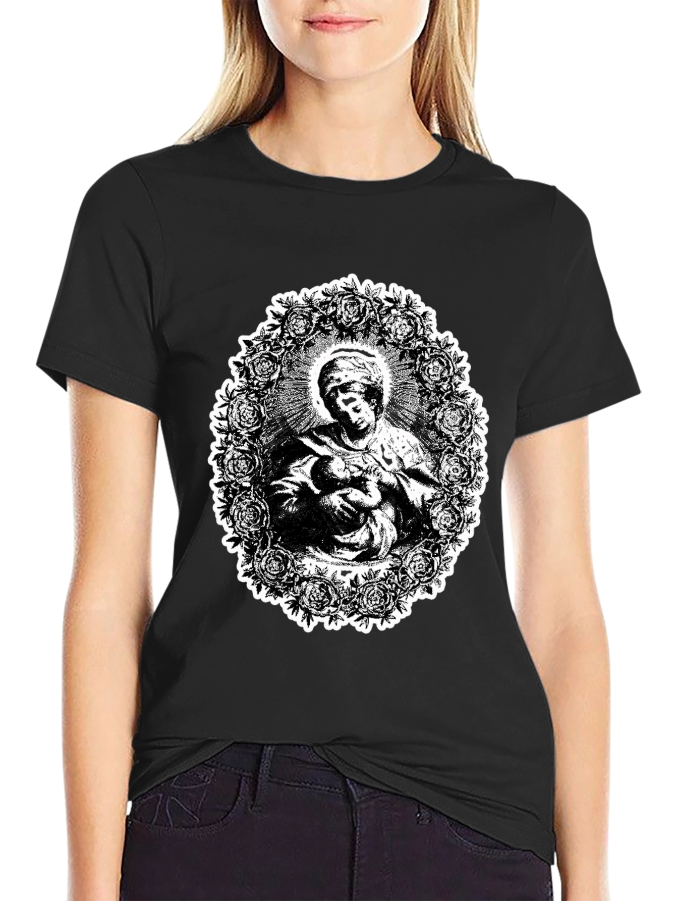 Madonna & Child Graphic Tee