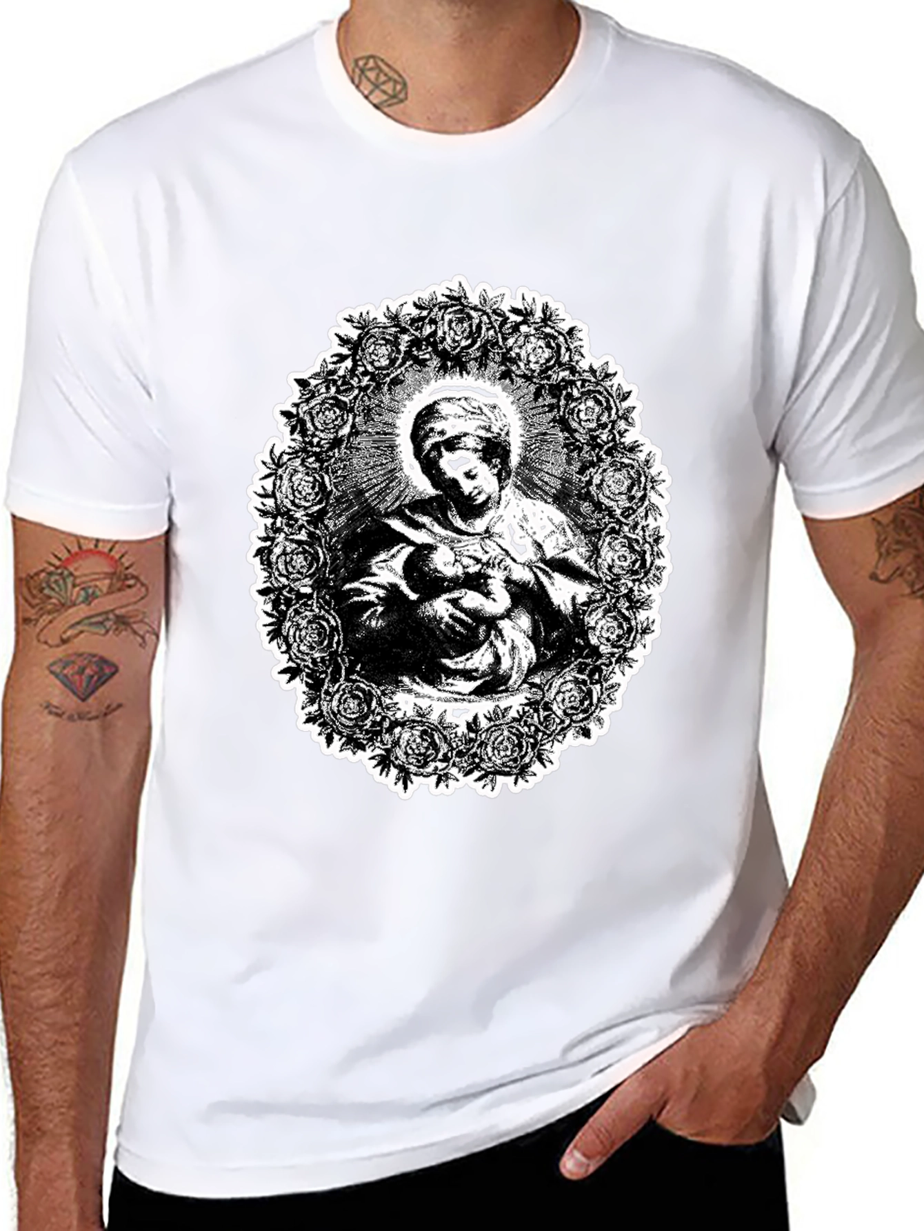 Madonna & Child Graphic Tee