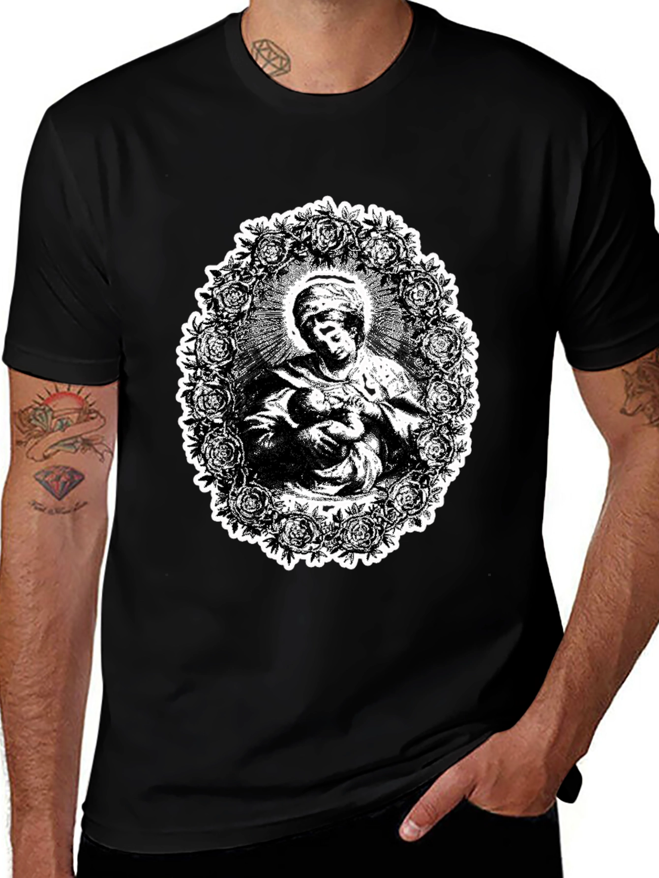Madonna & Child Graphic Tee