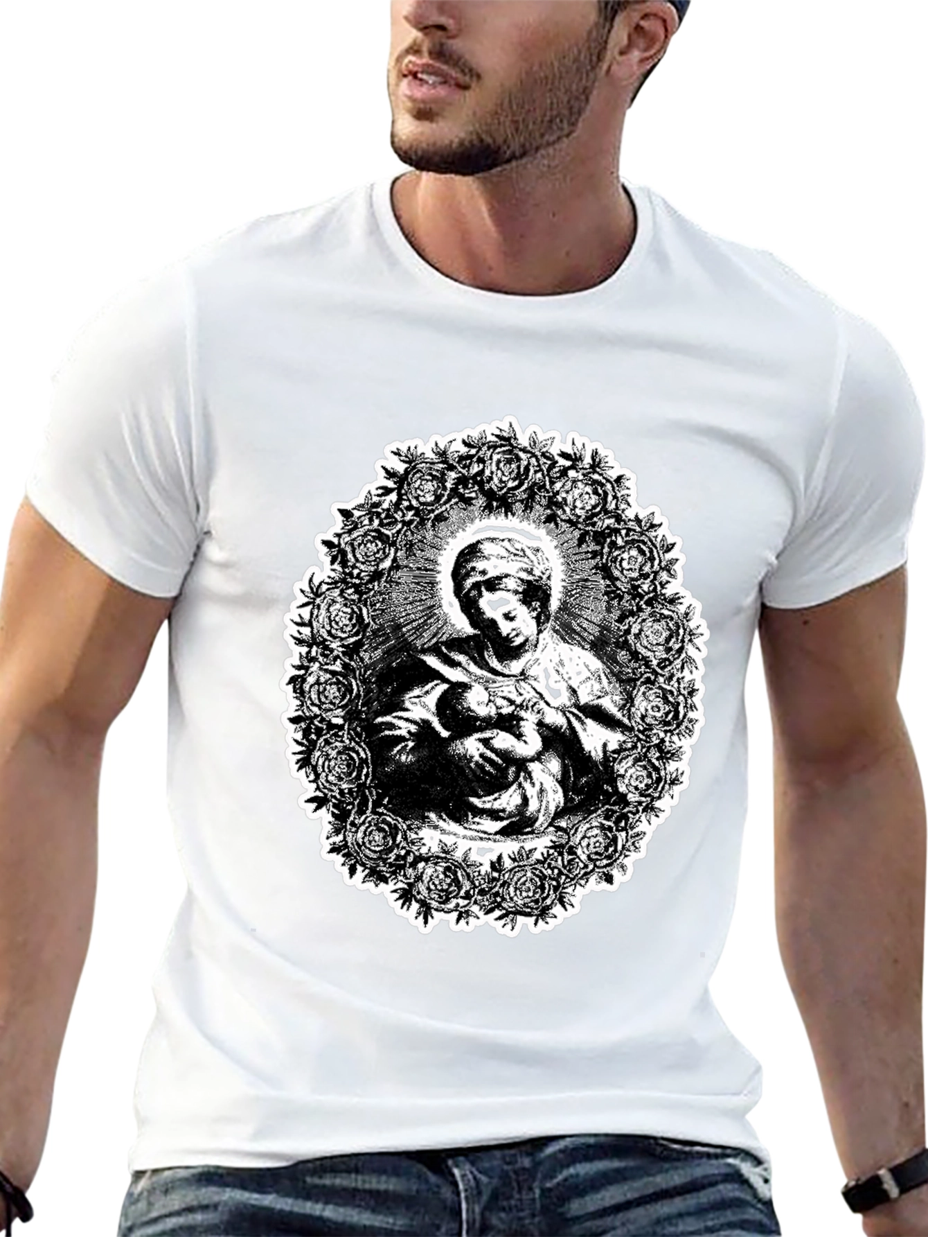 Madonna & Child Graphic Tee