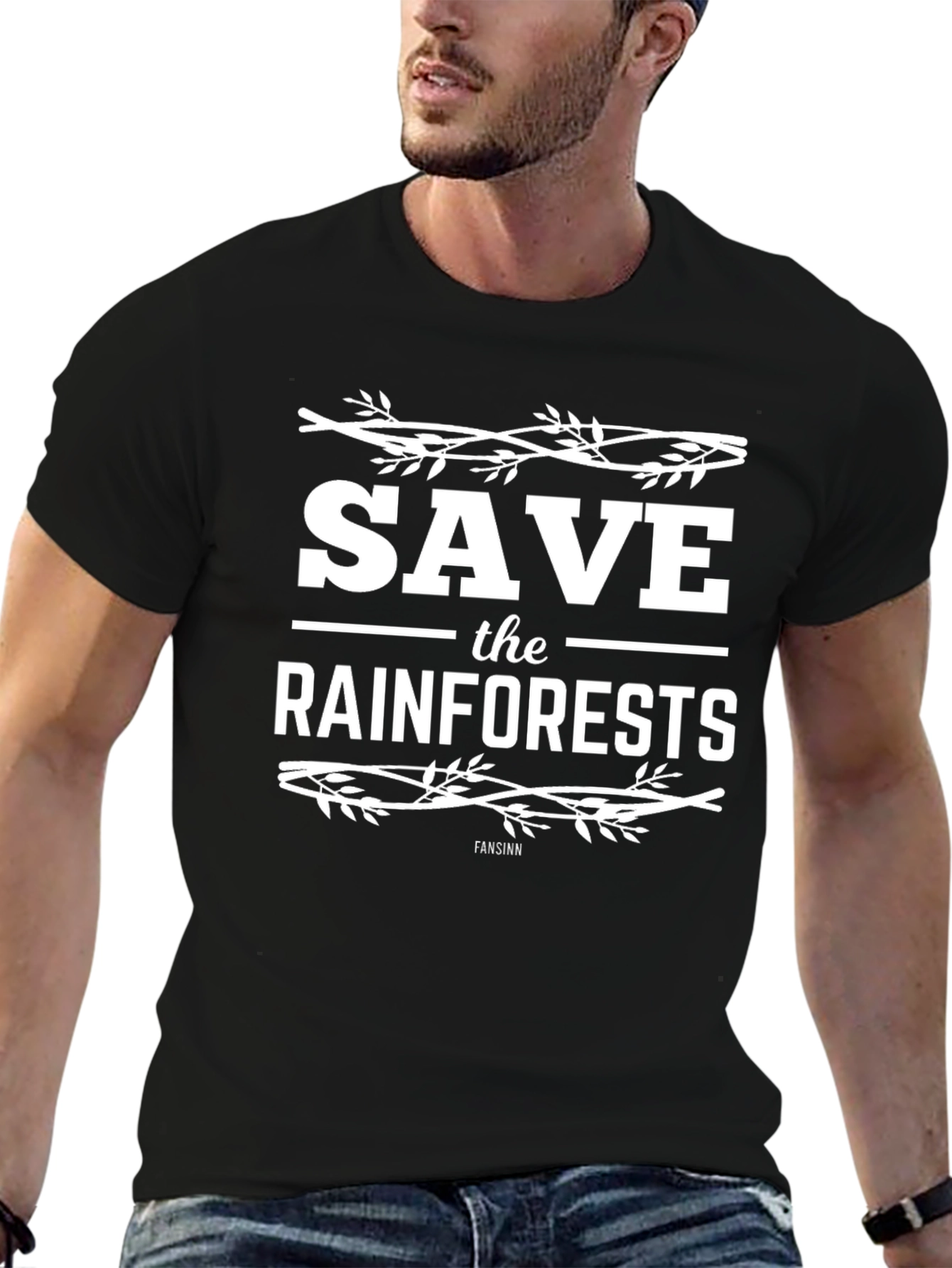Save The Rainforests Graphic Tee - Eco-Friendly Fashion