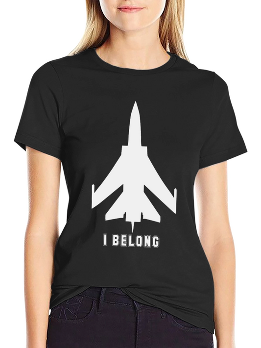 I Belong Jet Black T-Shirt