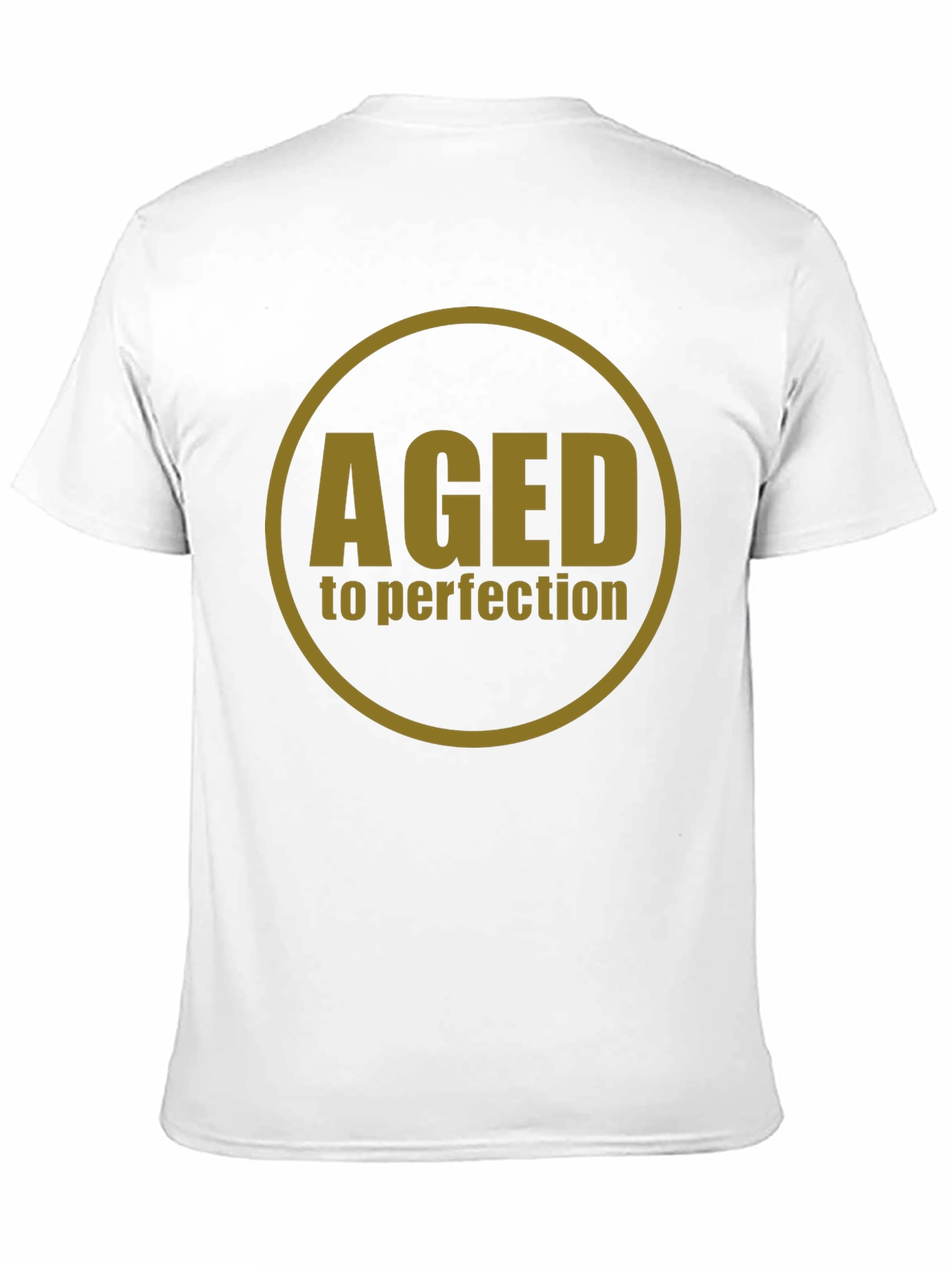 Aged to Perfection Black Graphic Tee