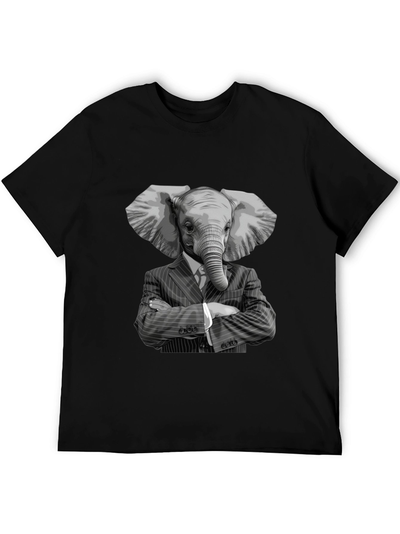 Elephant Suit T-Shirt - Unique Graphic Tee
