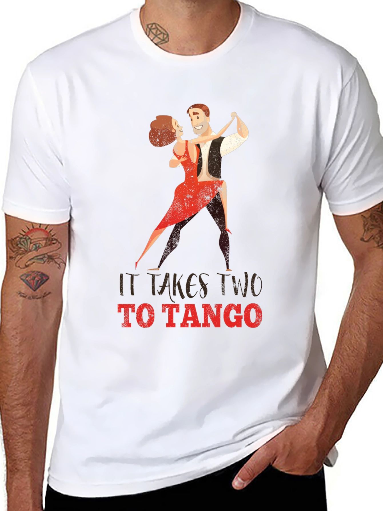 It Takes Two to Tango Graphic T-Shirt