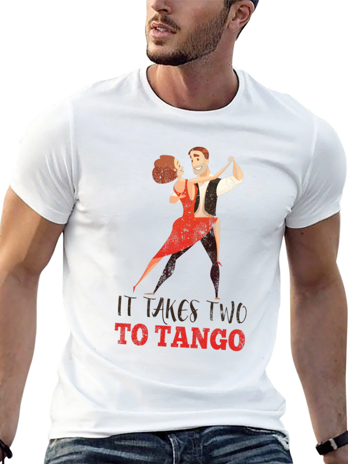 It Takes Two to Tango Graphic T-Shirt