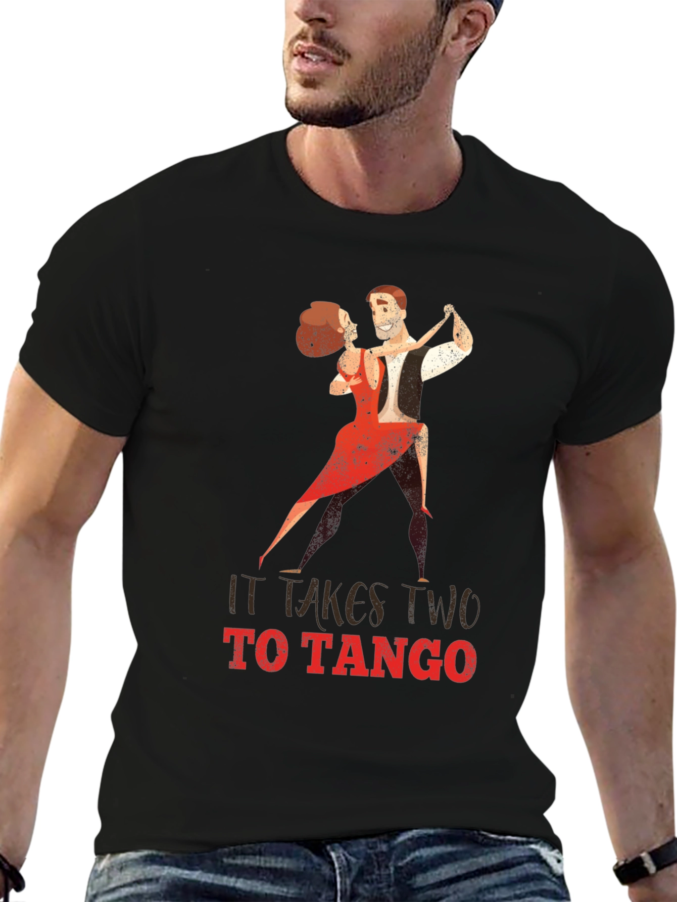 It Takes Two to Tango Graphic T-Shirt