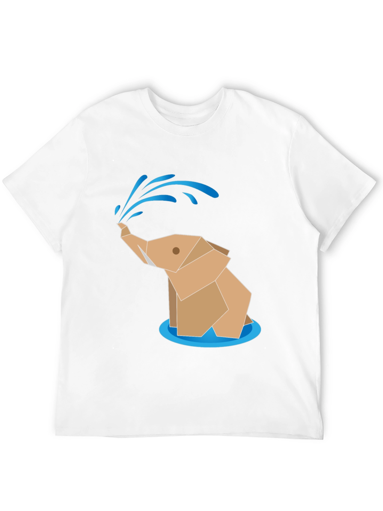 Origami Elephant T-Shirt - Quirky & Stylish