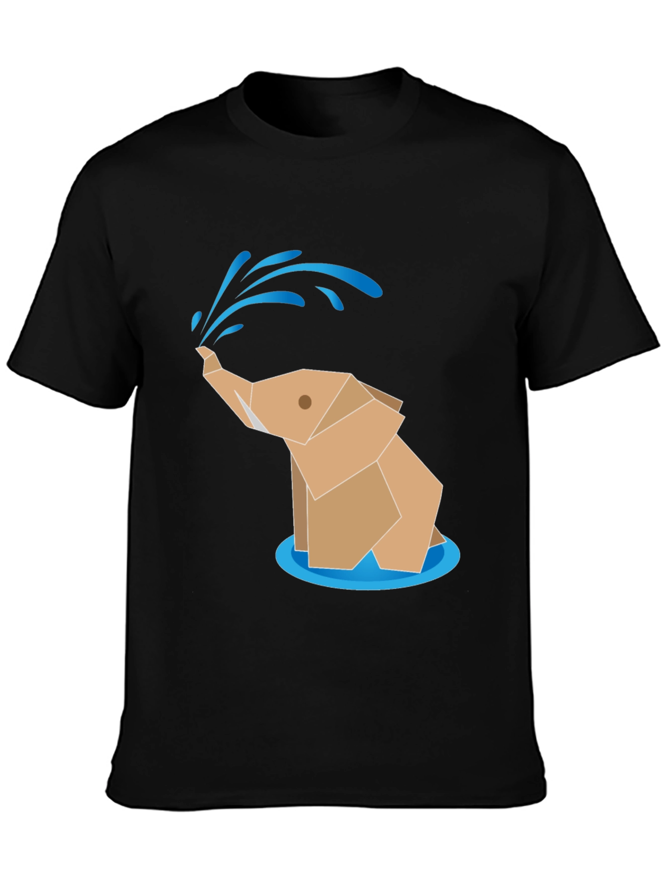 Origami Elephant T-Shirt - Quirky & Stylish
