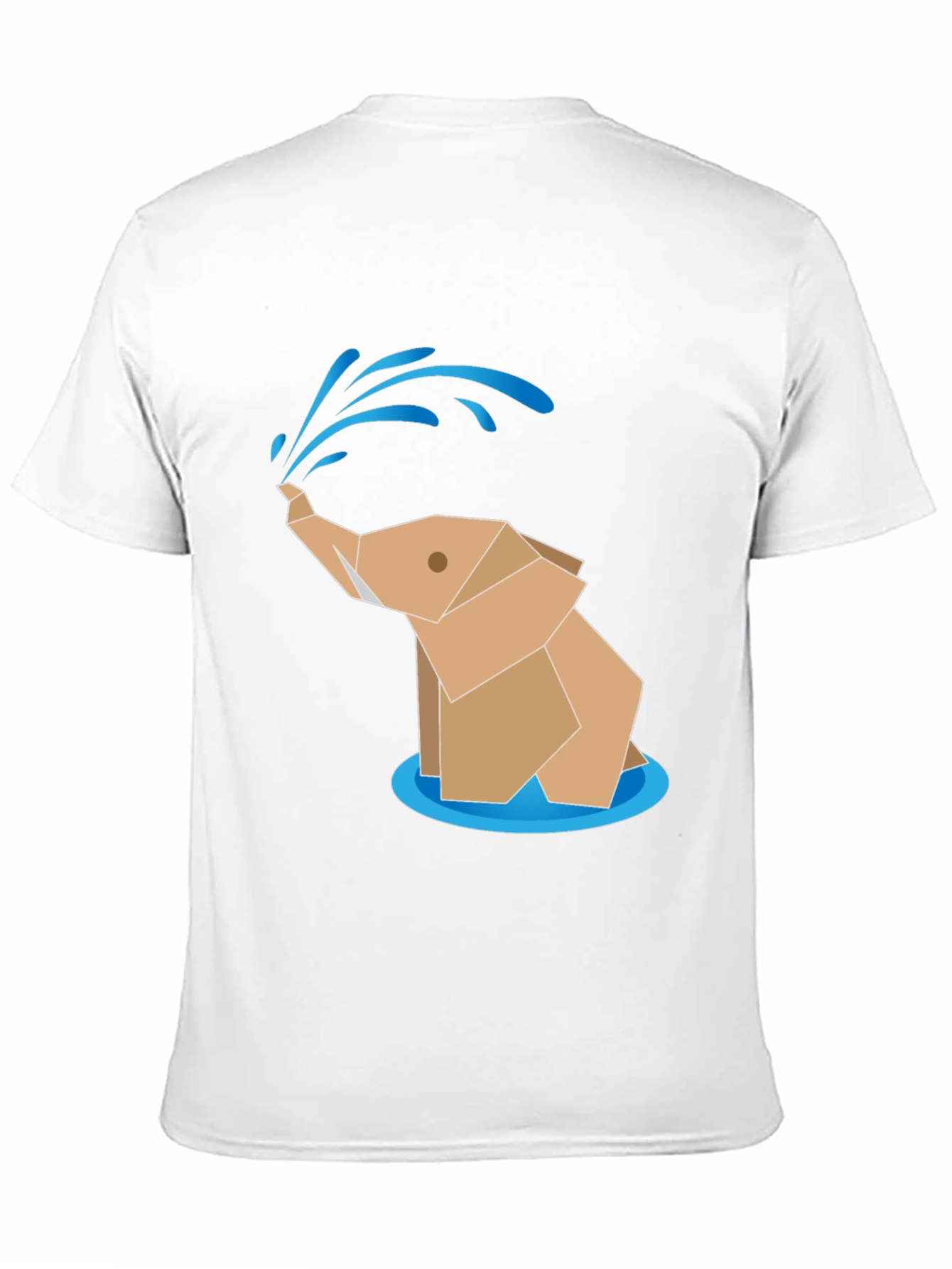 Origami Elephant T-Shirt - Quirky & Stylish