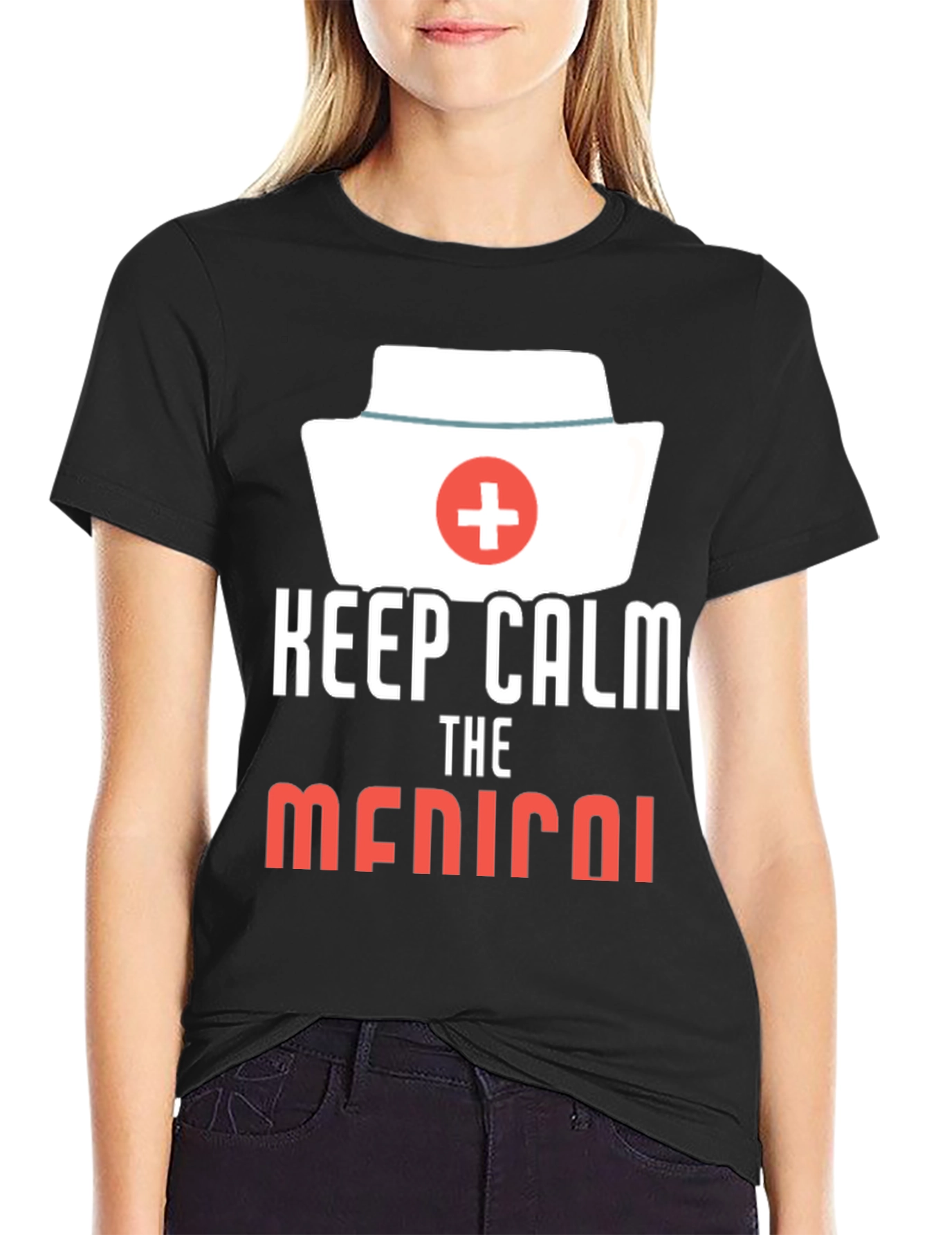 Keep Calm Medical T-Shirt Nurse Doctor Gift