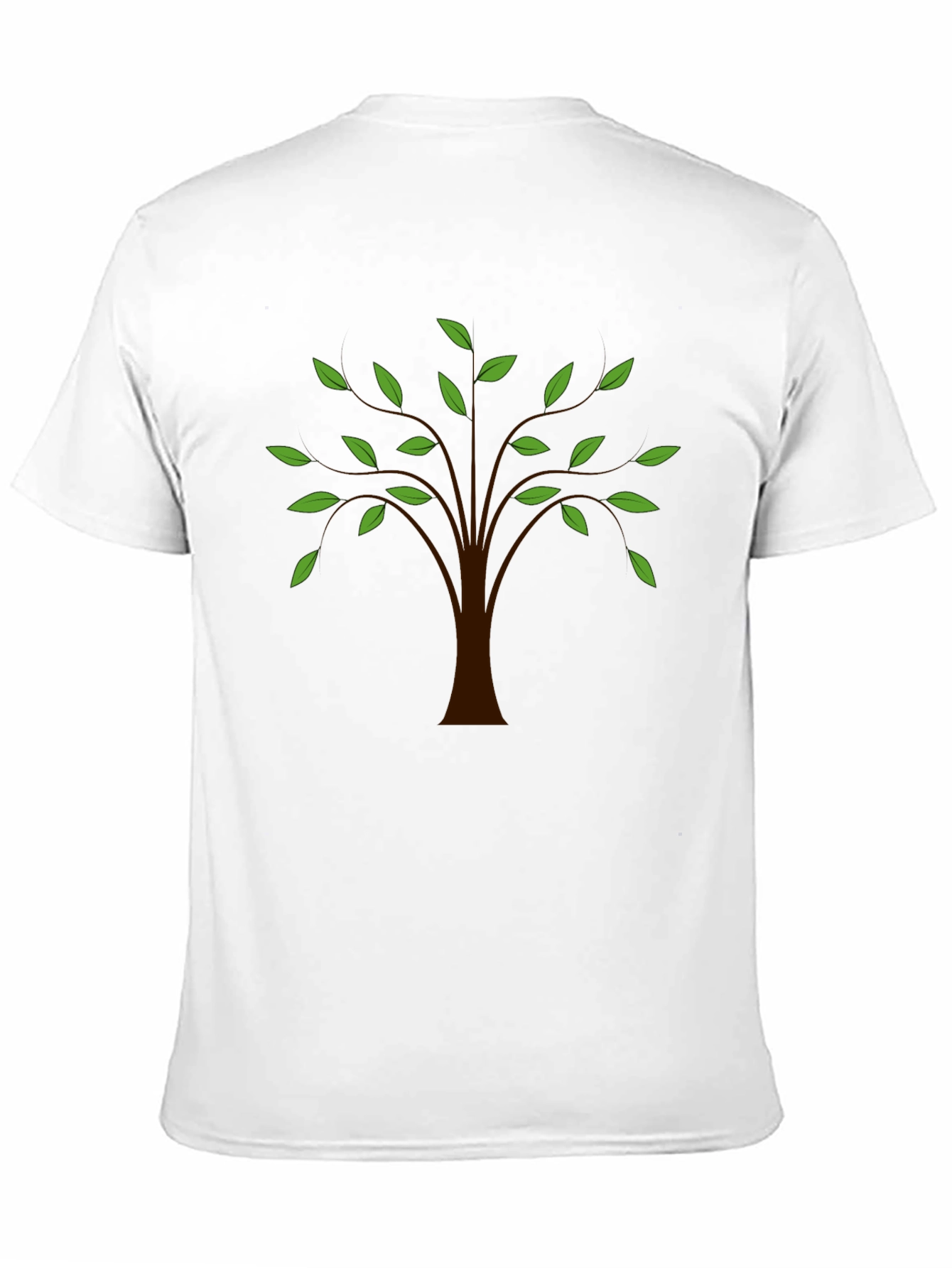 Nature Tree Graphic Mens T-Shirt