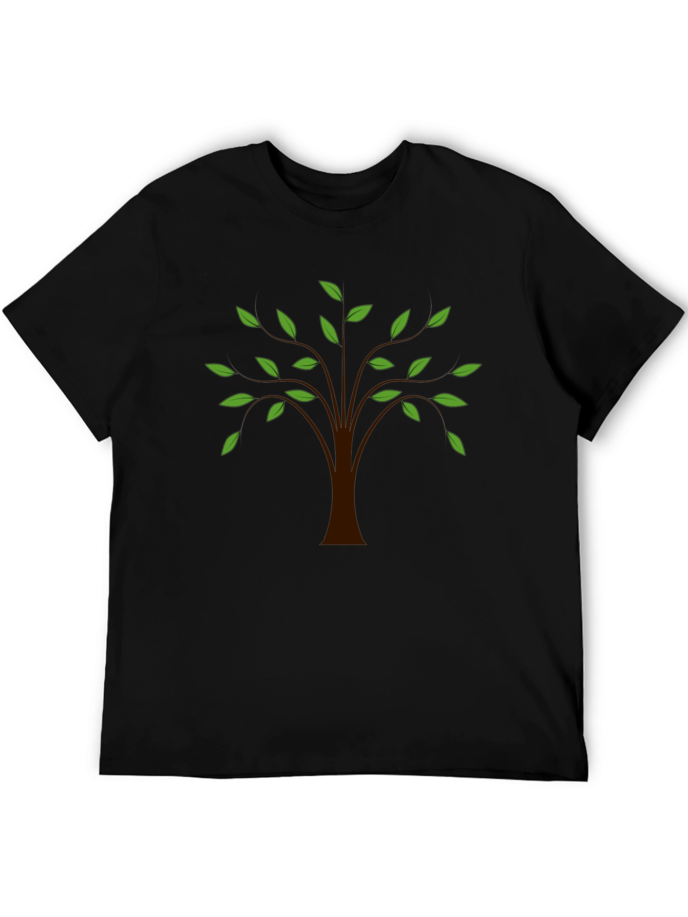 Nature Tree Graphic Mens T-Shirt