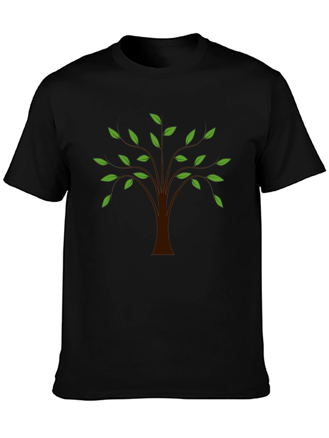 Nature Tree Graphic Mens T-Shirt