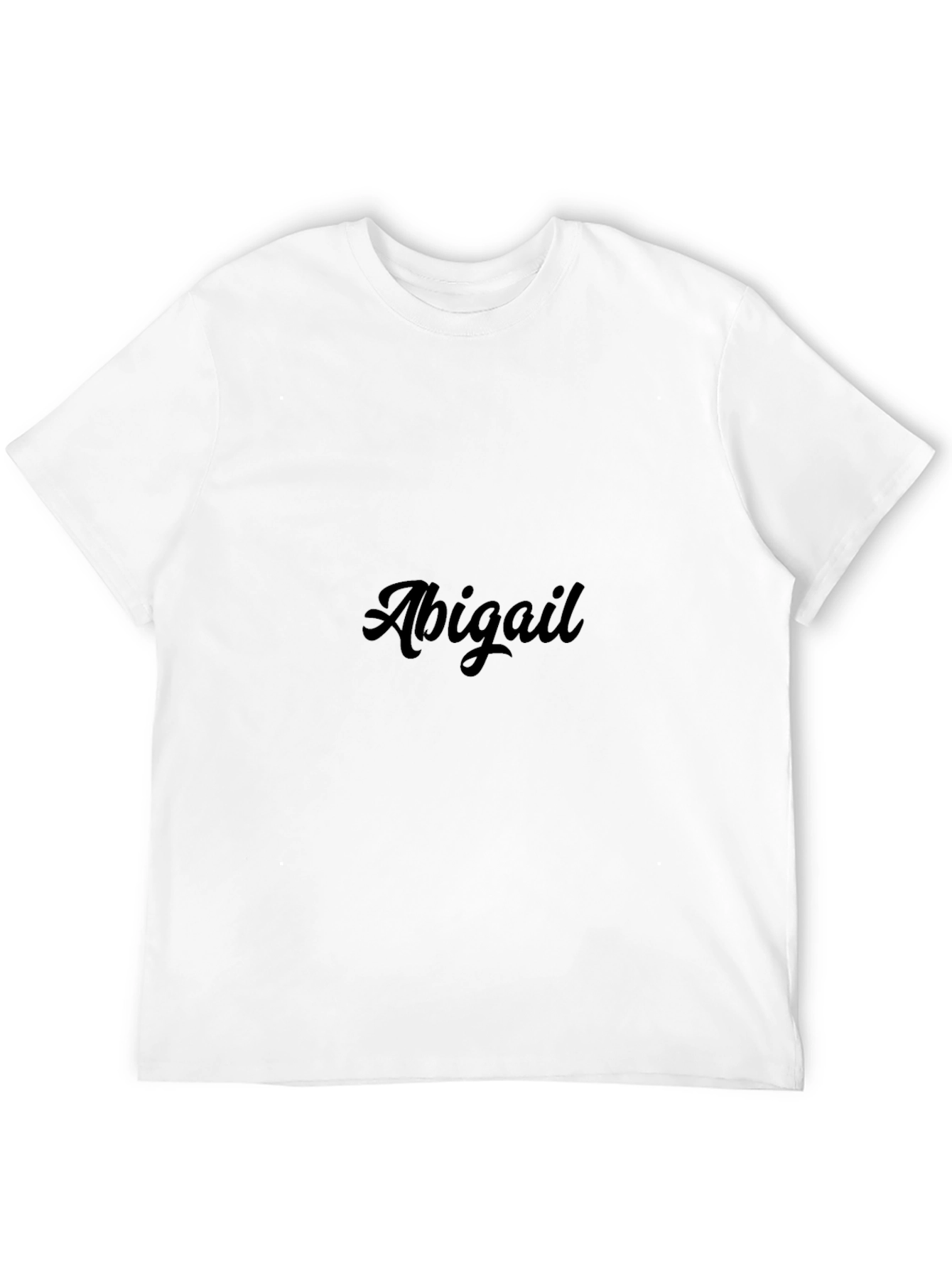Personalized Abigail Black T-Shirt