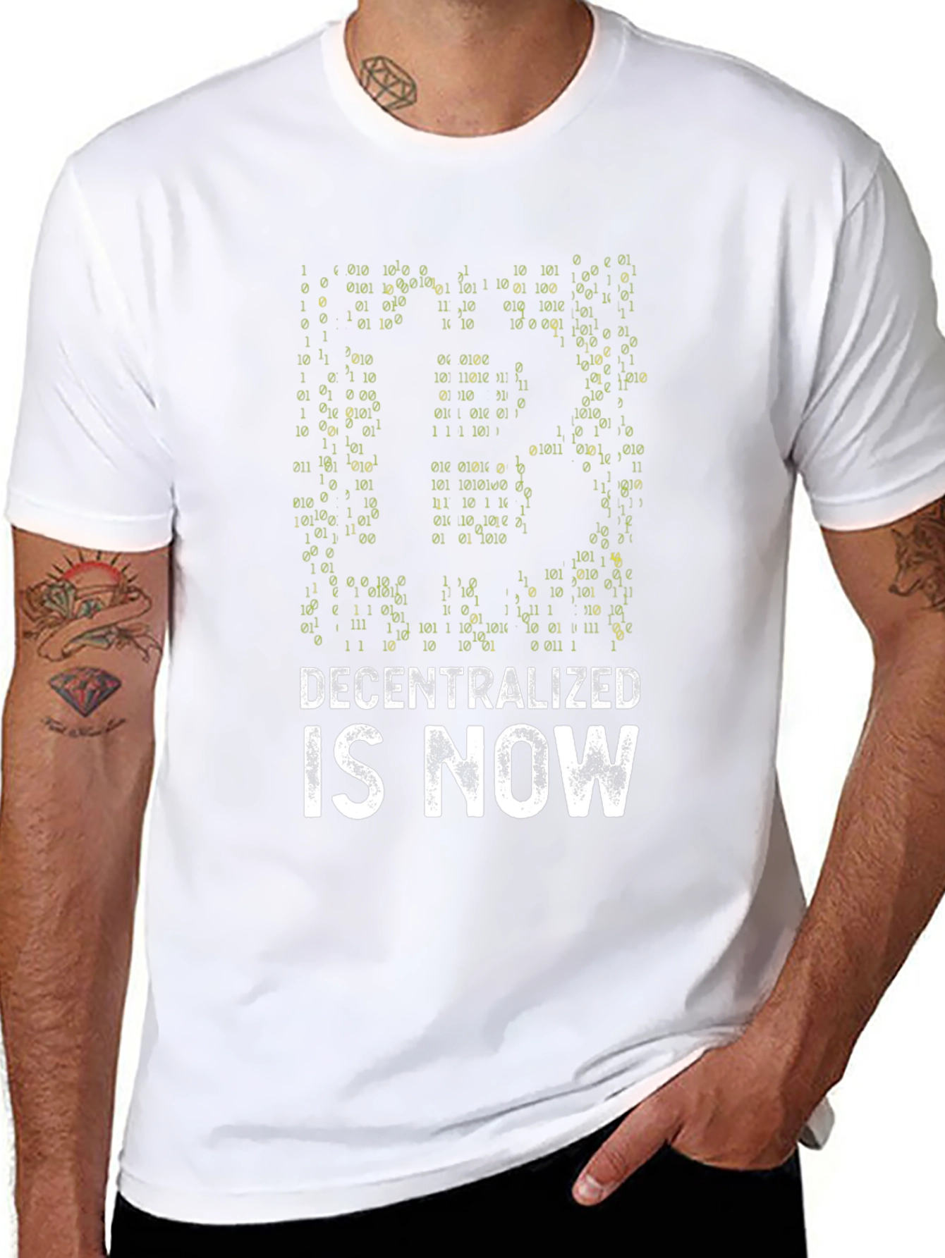 Decentralized is Now Bitcoin Graphic Tee