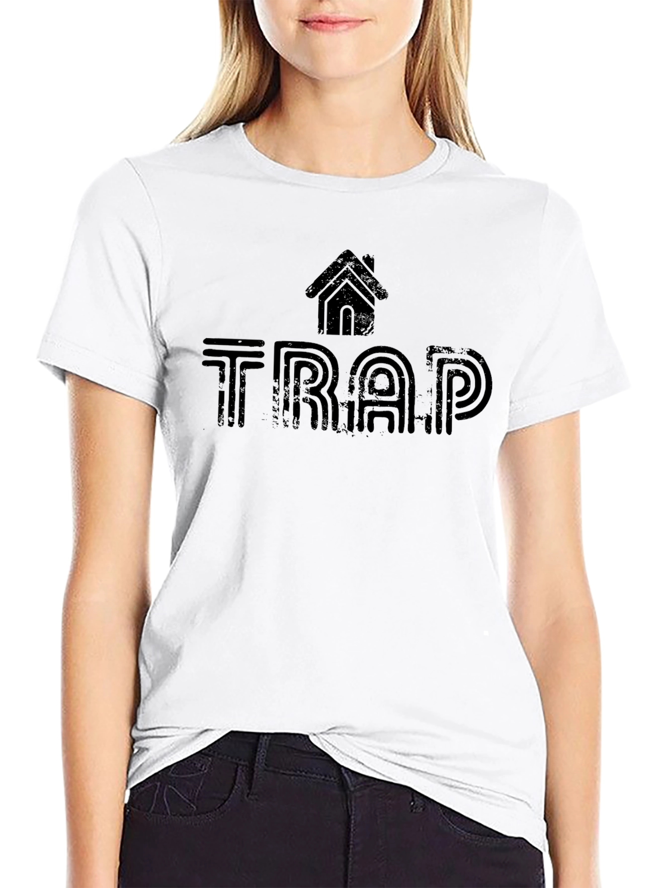 TRAP House Graphic T-Shirt - Urban Streetwear Tee