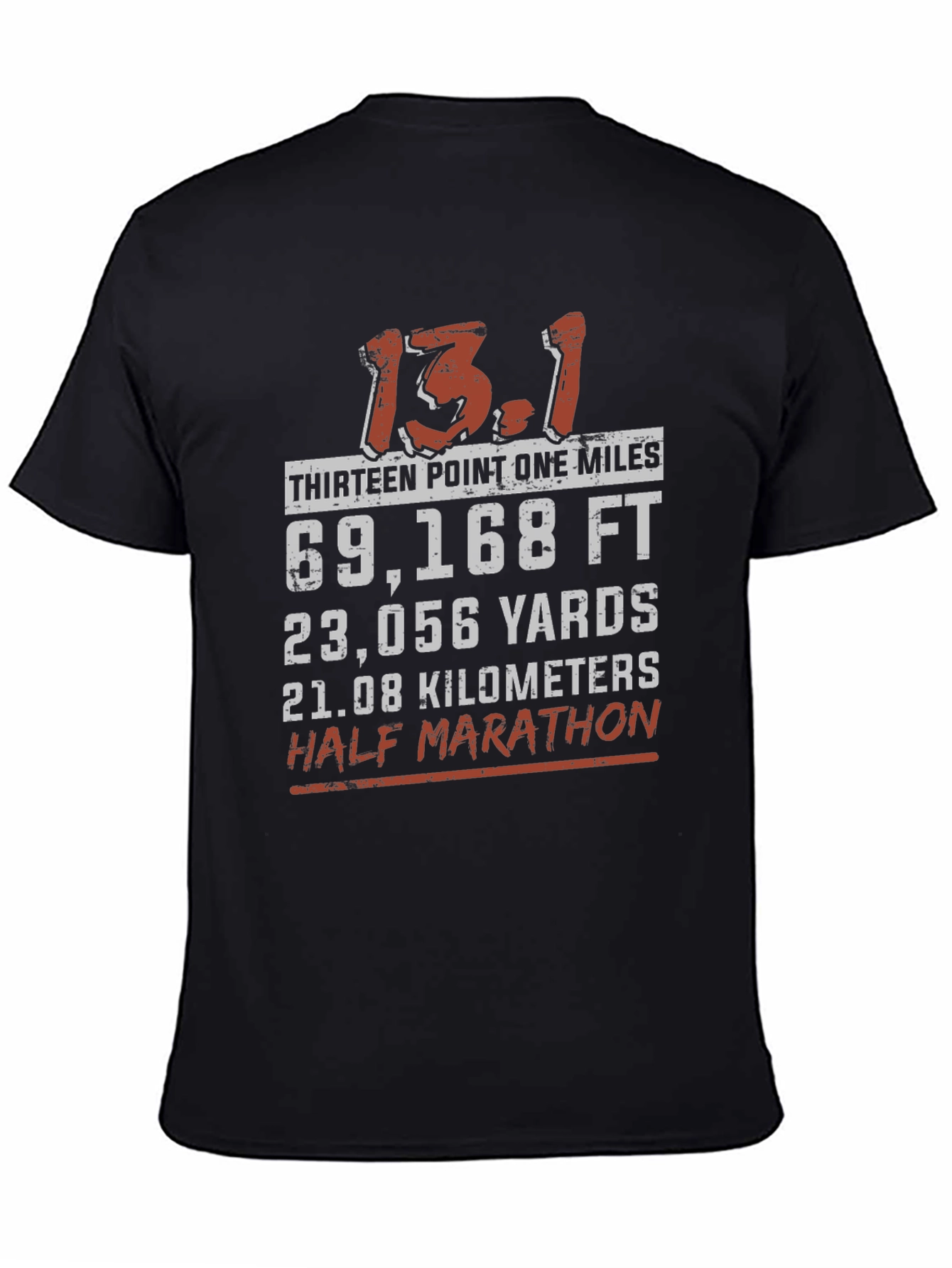 13.1 Half Marathon Distance Graphic Tee