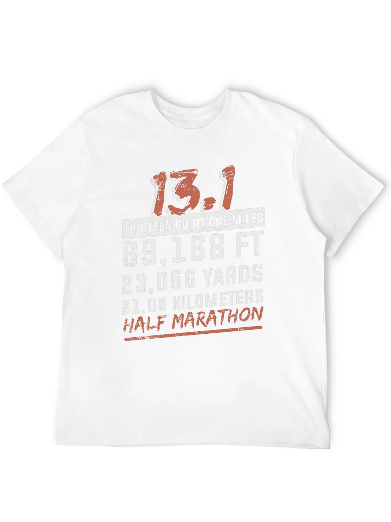 13.1 Half Marathon Distance Graphic Tee