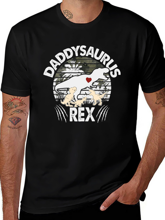 Daddysaurus Rex T-Shirt - Fathers Day Gift