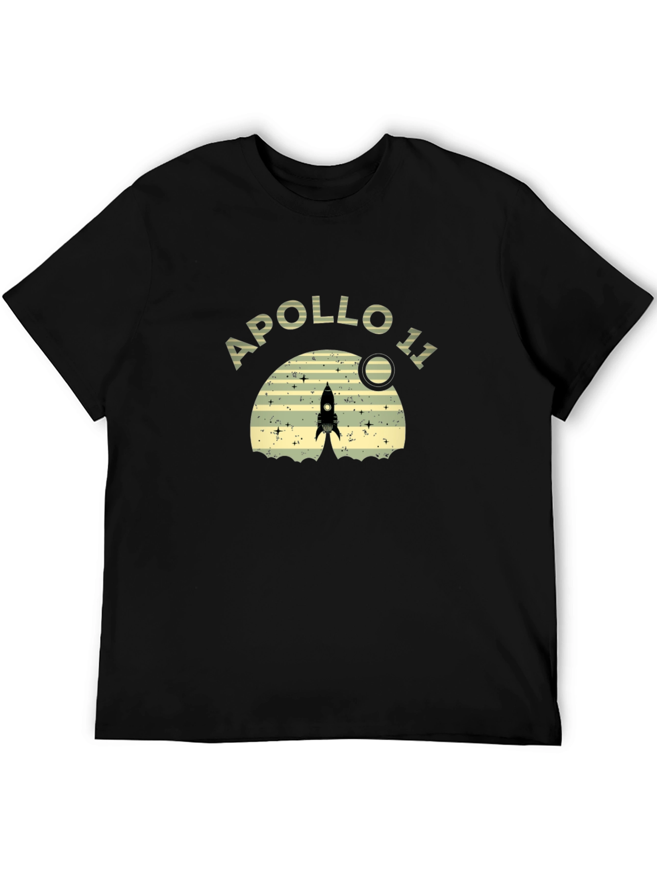 Apollo 11 Graphic T-Shirt - Space Rocket Tee