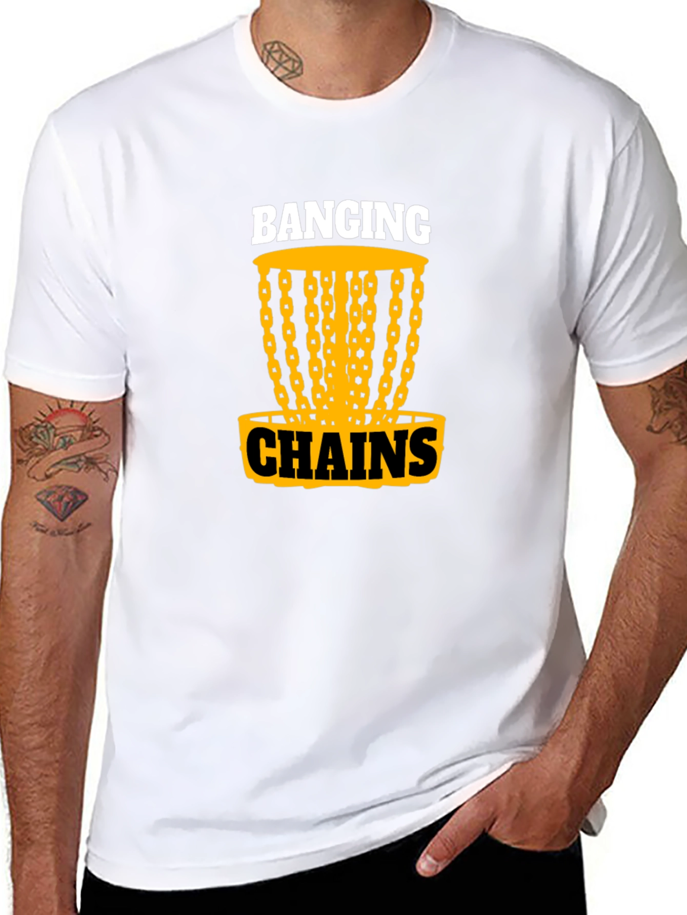 Banging Chains Disc Golf T-Shirt