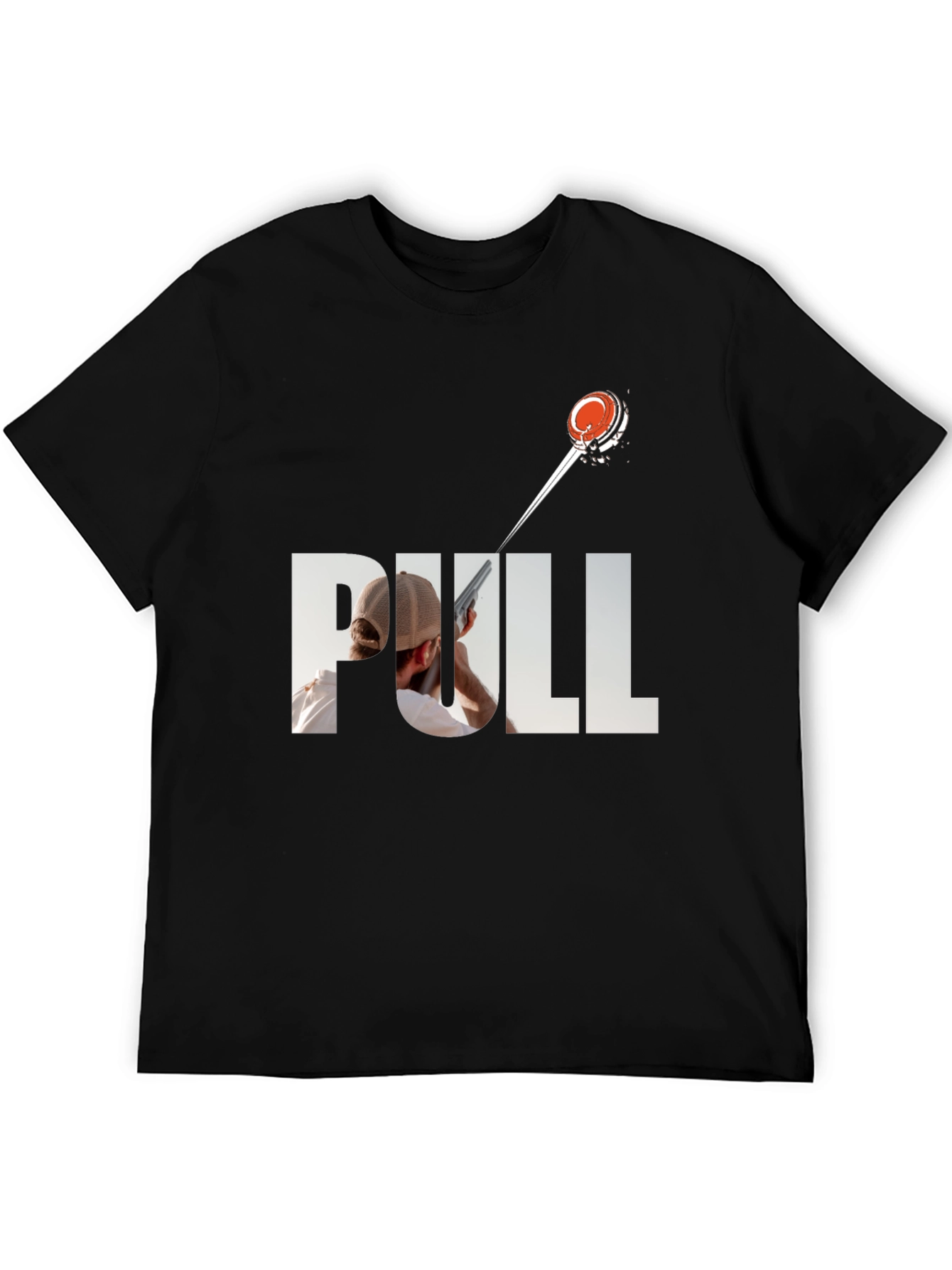 Clay Shooting T-Shirt: Pull Design