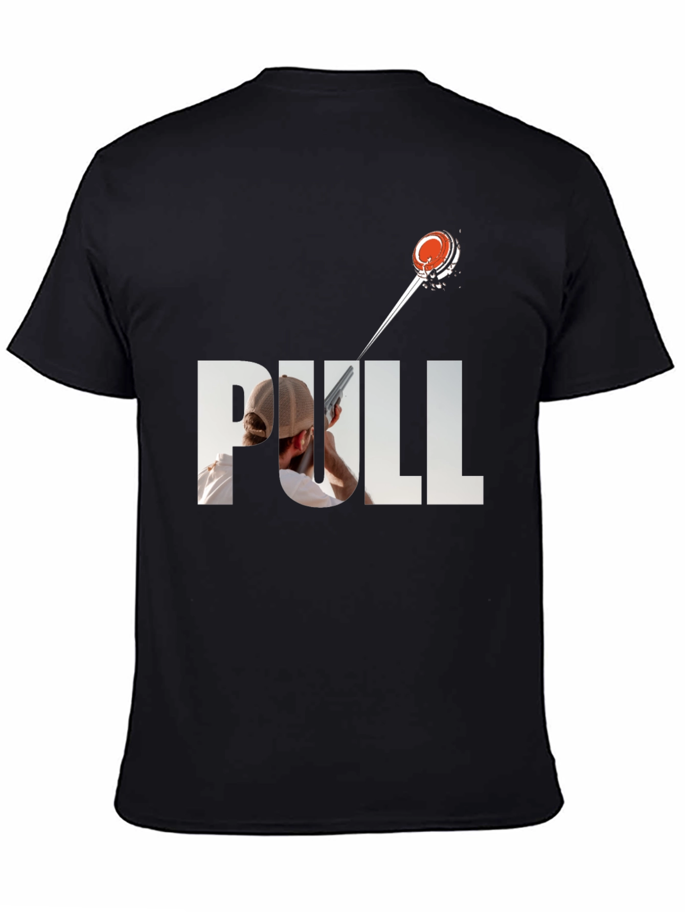 Clay Shooting T-Shirt: Pull Design