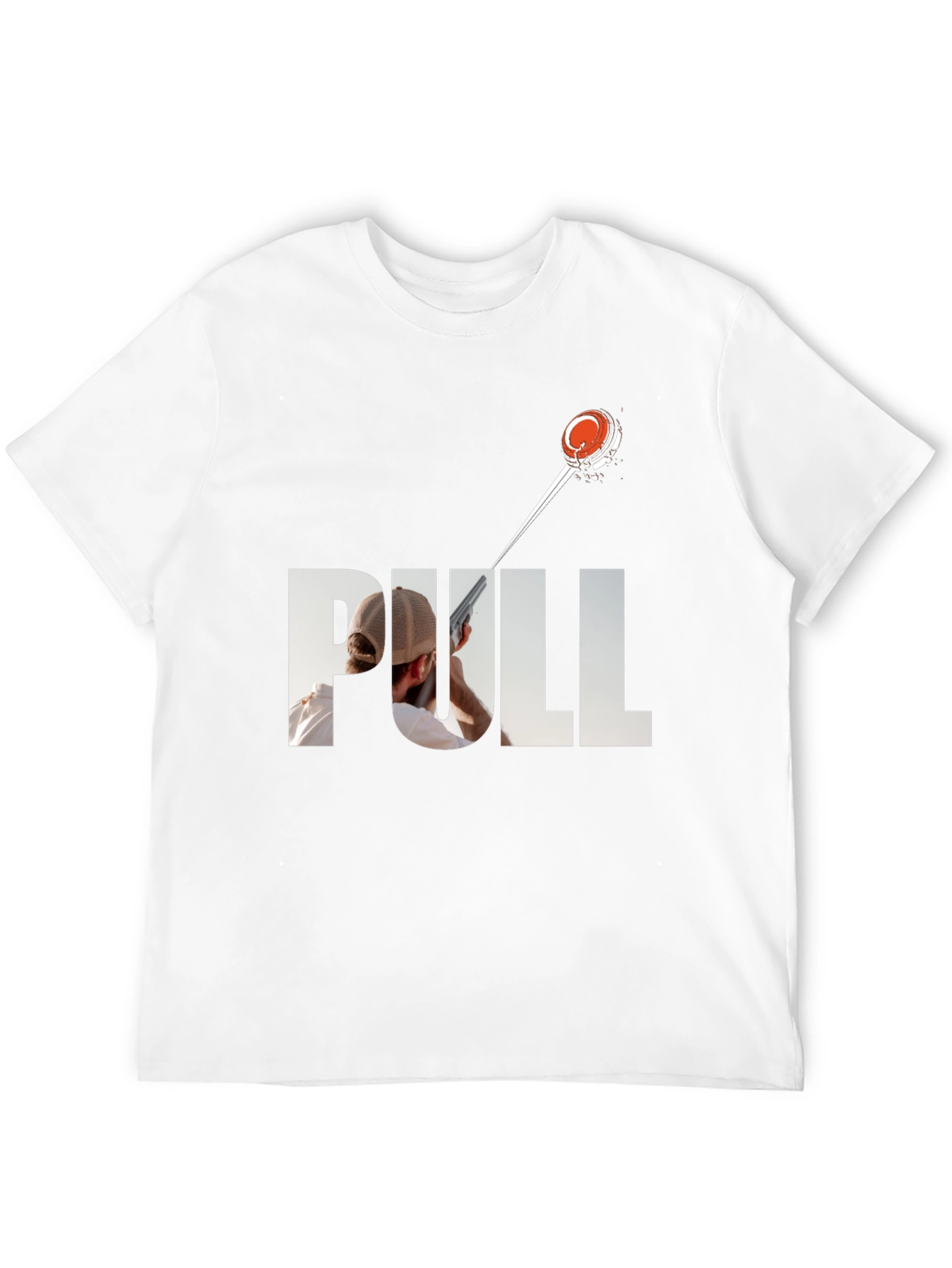 Clay Shooting T-Shirt: Pull Design