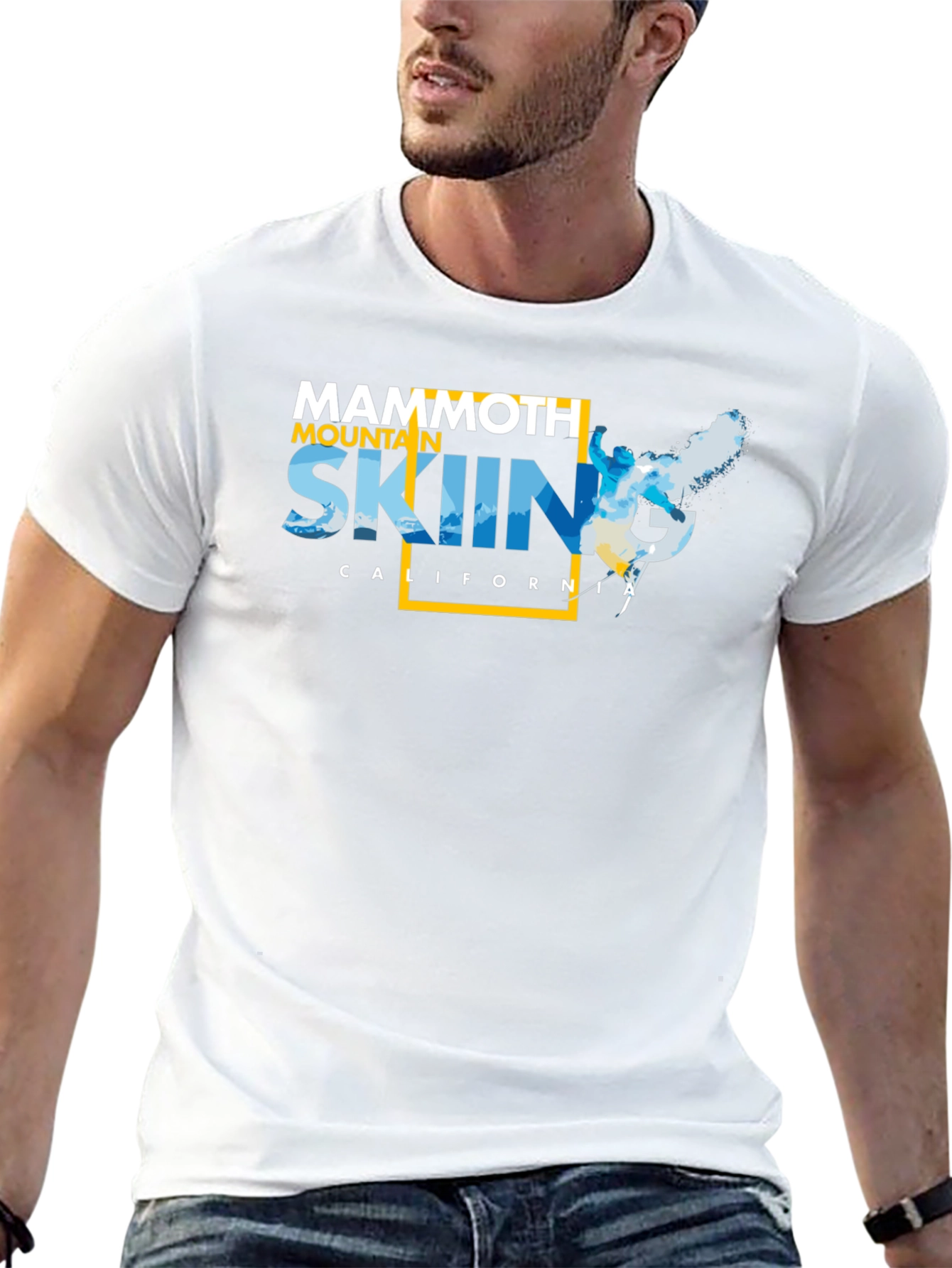 Mammoth Mountain Skiing T-Shirt - California Graphic Tee