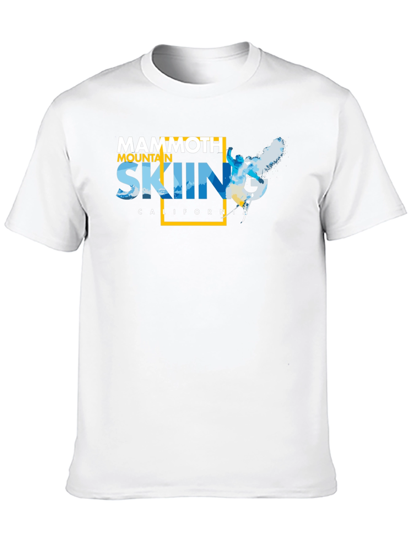 Mammoth Mountain Skiing T-Shirt - California Graphic Tee