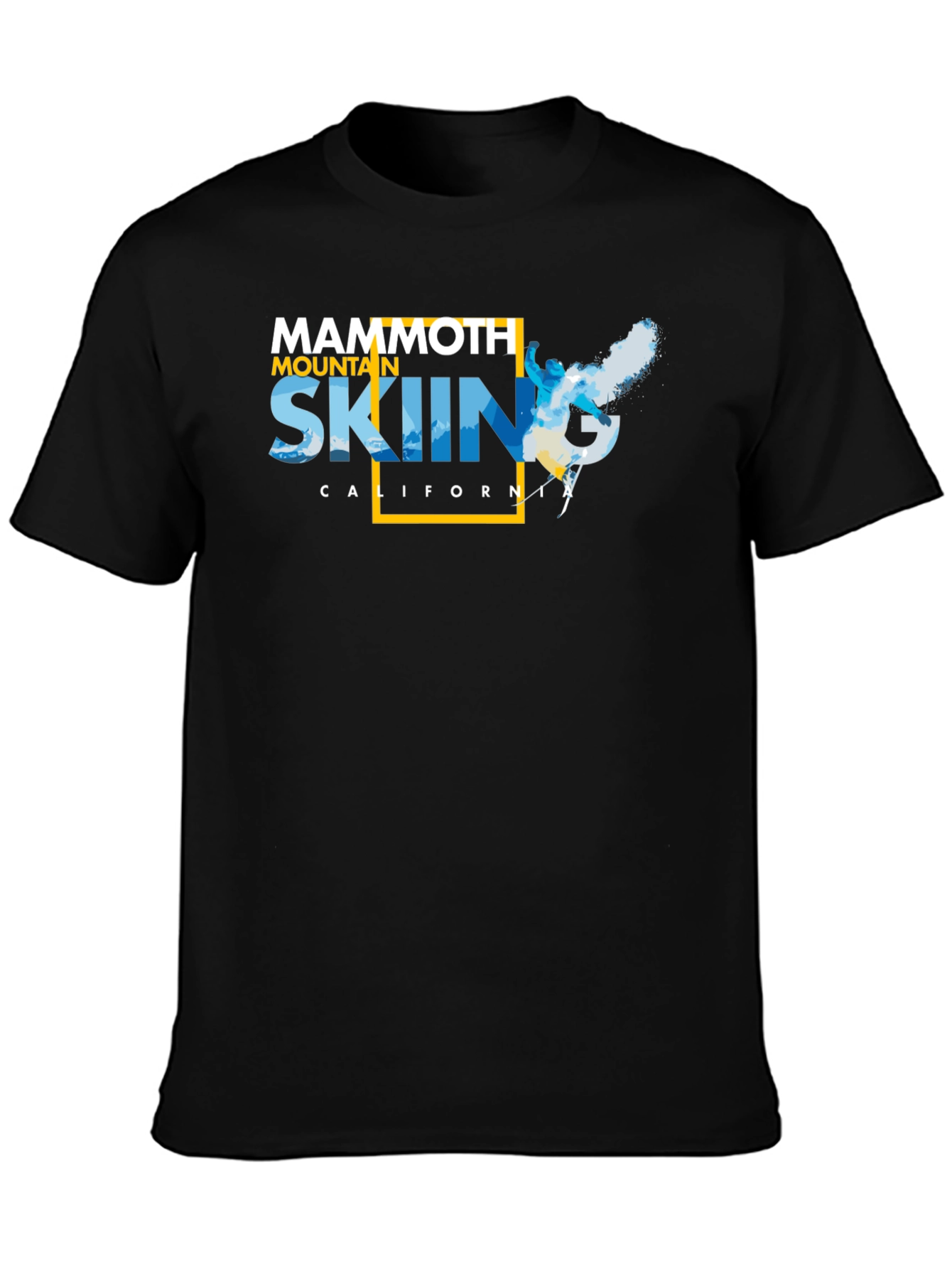 Mammoth Mountain Skiing T-Shirt - California Graphic Tee