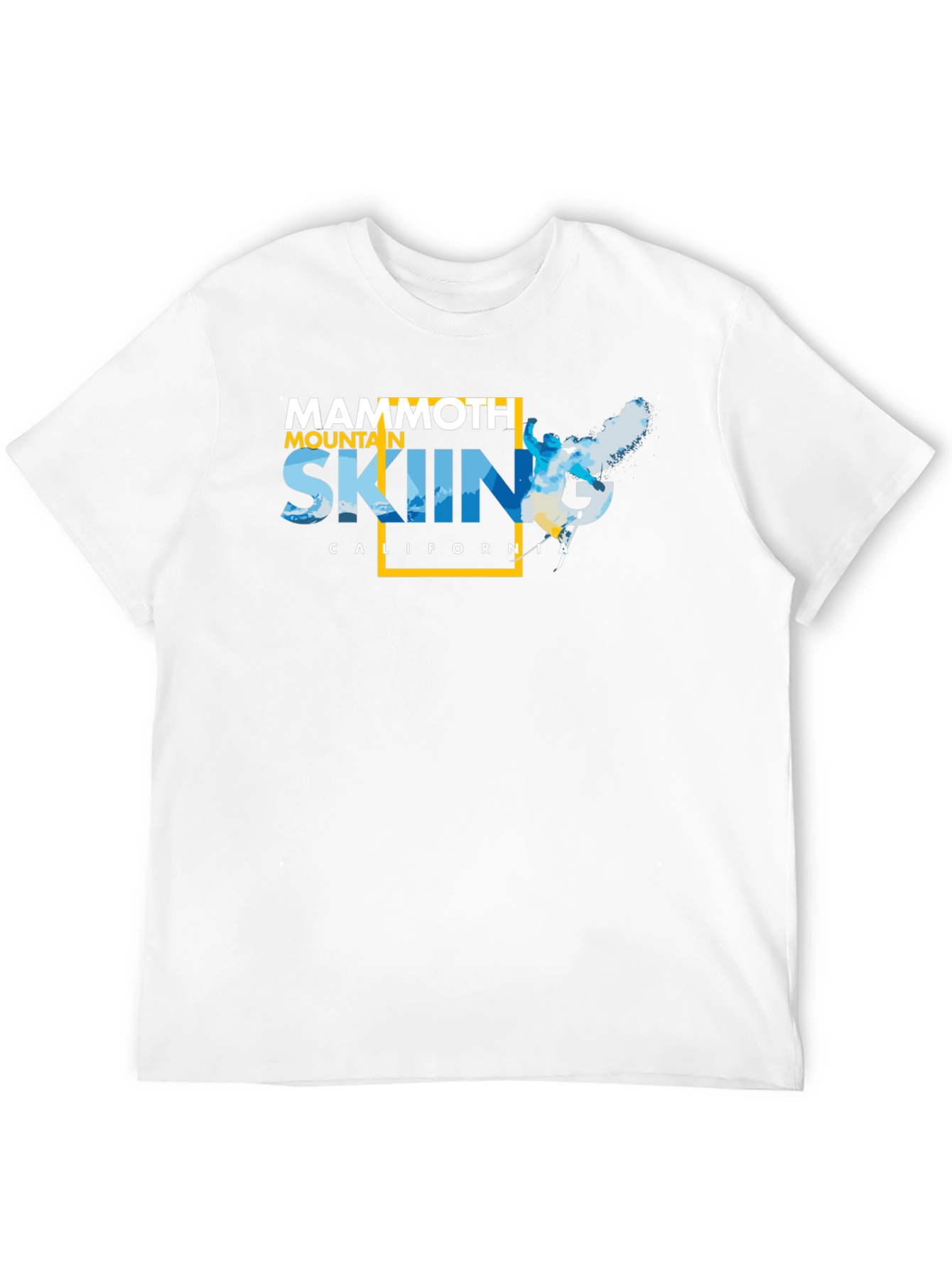 Mammoth Mountain Skiing T-Shirt - California Graphic Tee