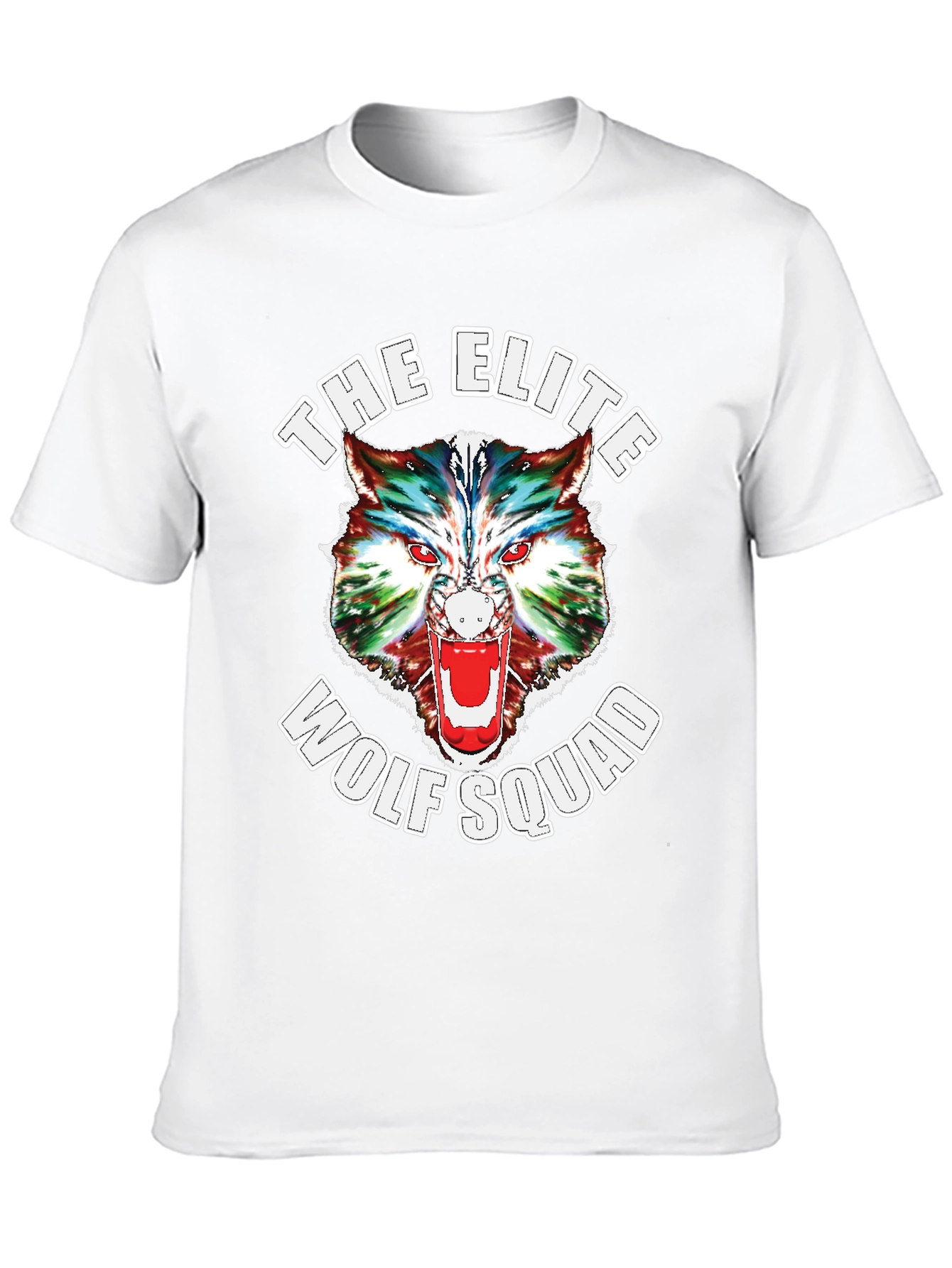 Elite Wolf Squad Graphic T-Shirt