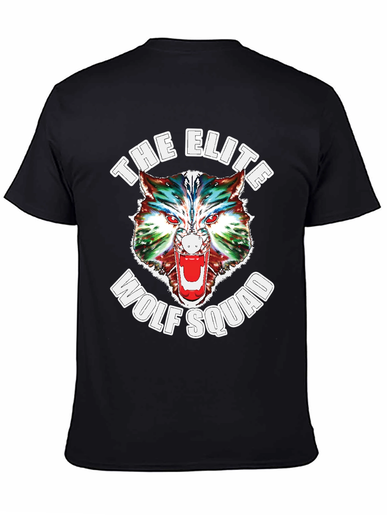 Elite Wolf Squad Graphic T-Shirt