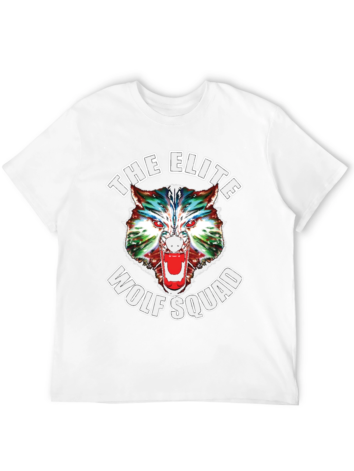 Elite Wolf Squad Graphic T-Shirt