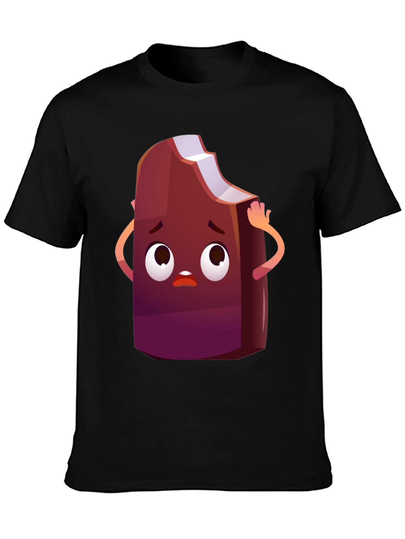 Cartoon Ice Cream T-Shirt - Funny Graphic Tee