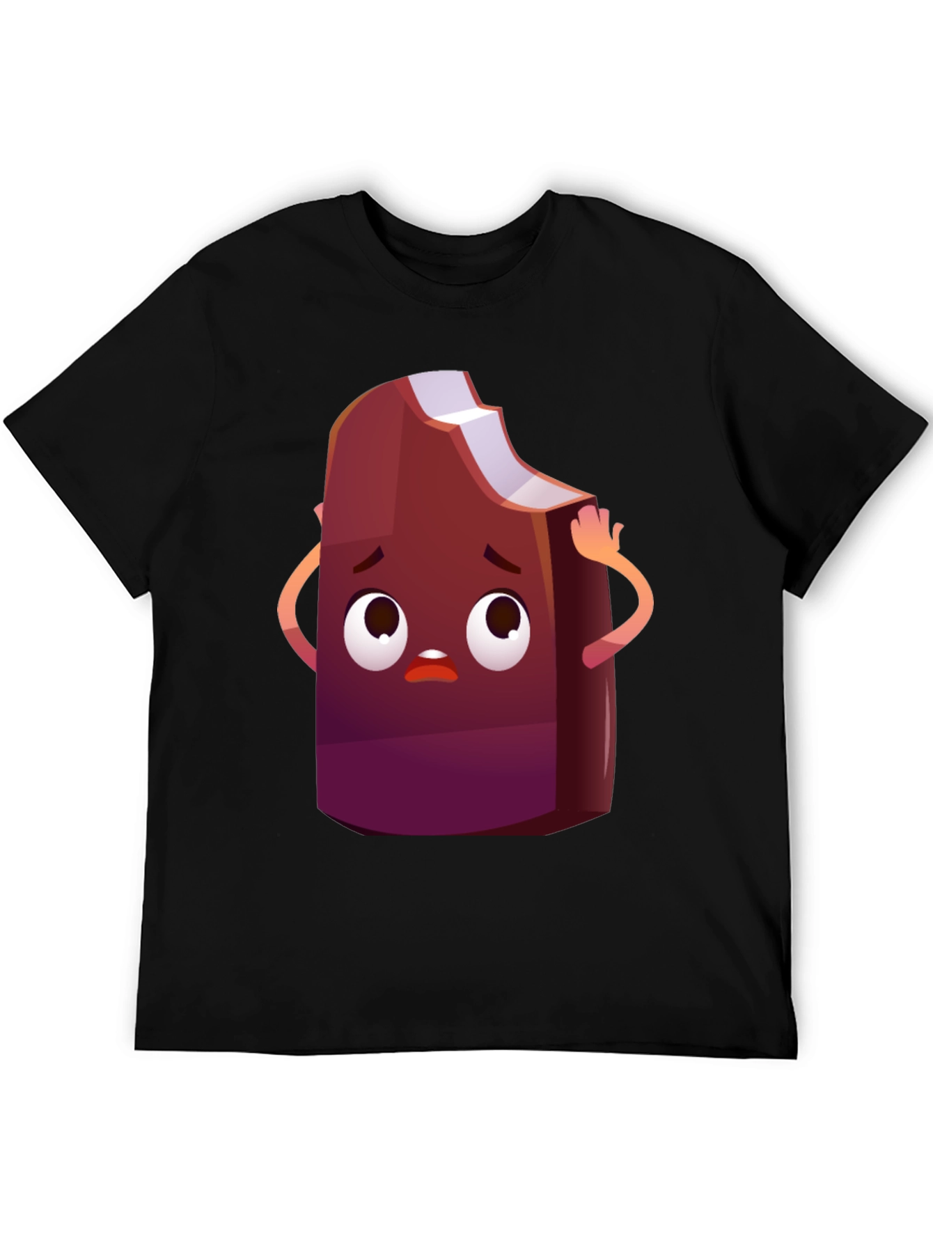 Cartoon Ice Cream T-Shirt - Funny Graphic Tee