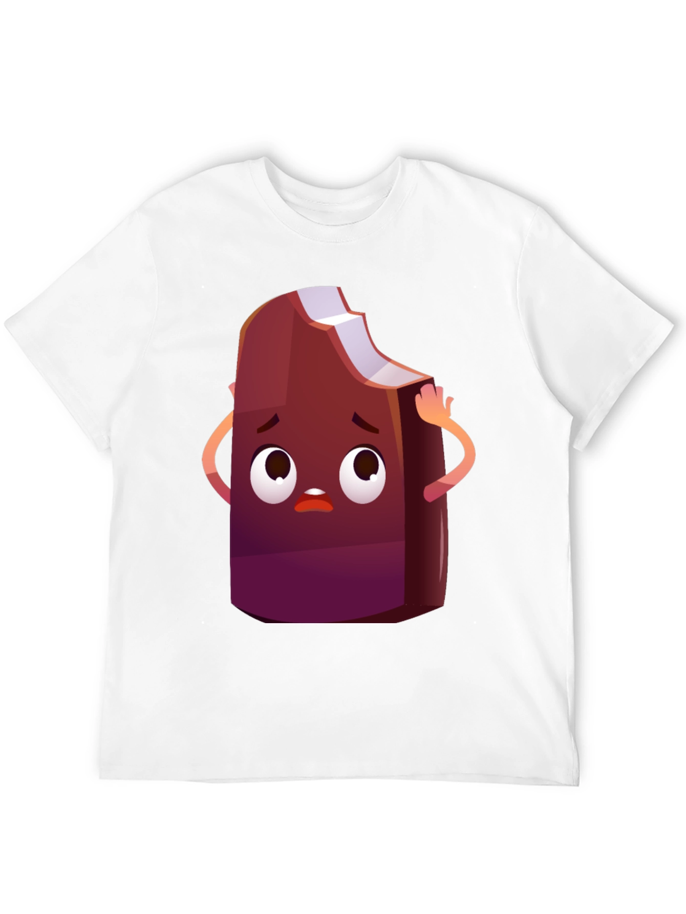 Cartoon Ice Cream T-Shirt - Funny Graphic Tee
