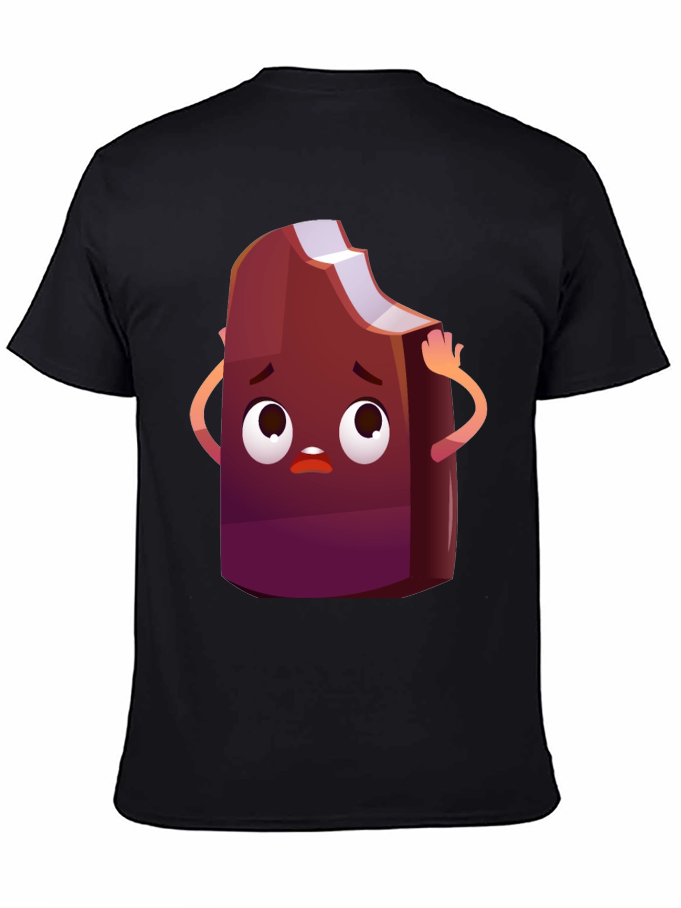 Cartoon Ice Cream T-Shirt - Funny Graphic Tee