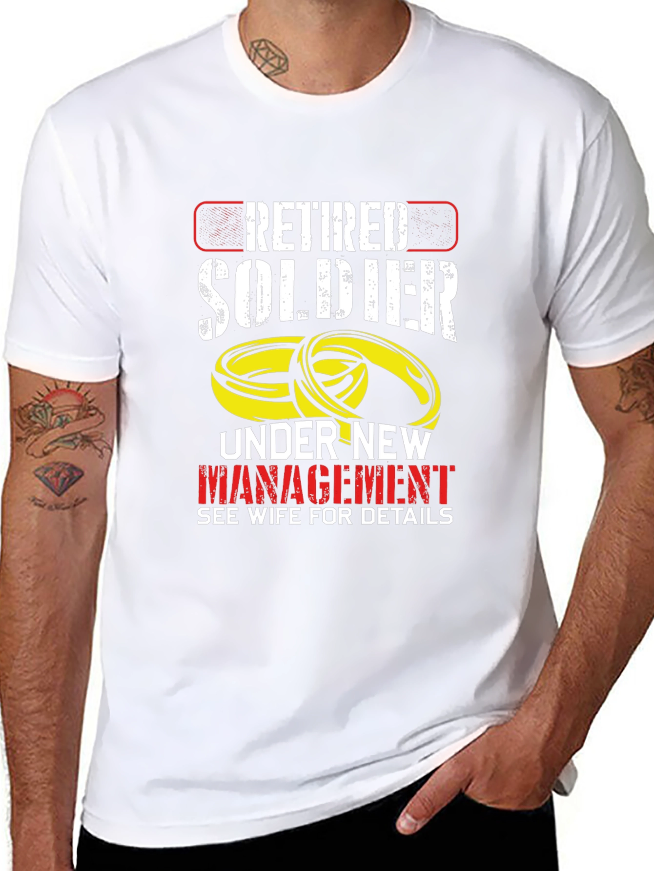 Retired Soldier Under New Management T-Shirt