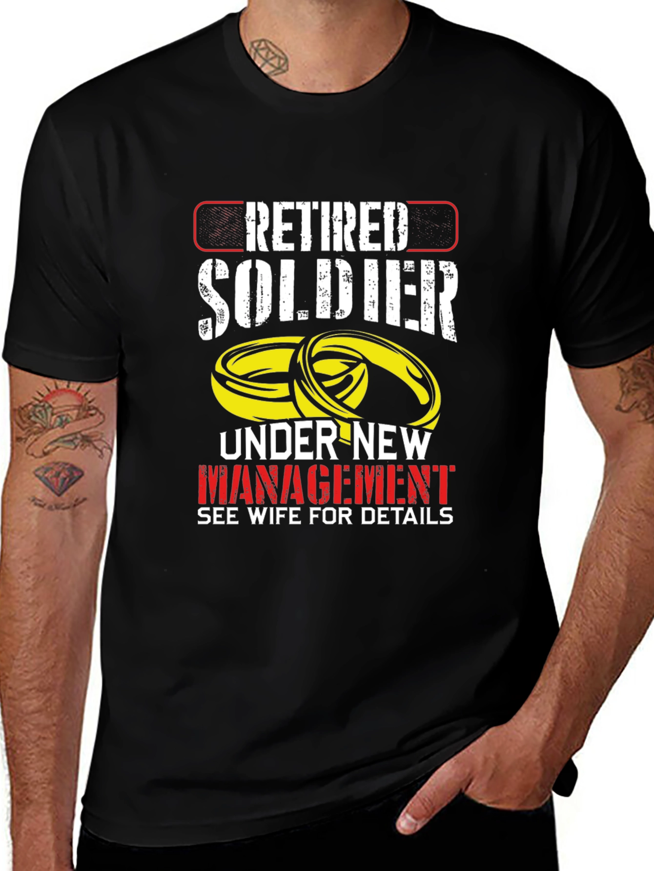 Retired Soldier Under New Management T-Shirt