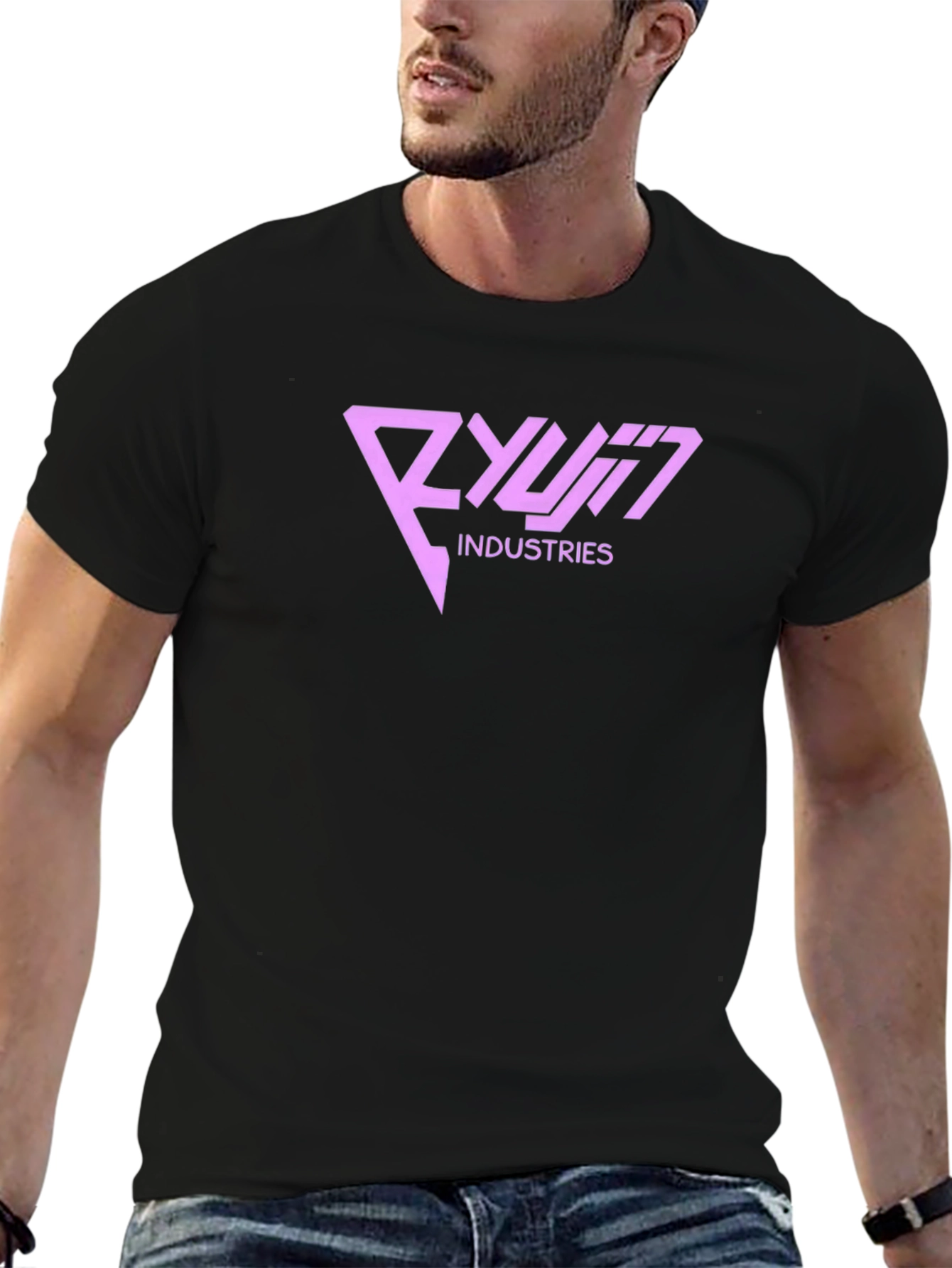 Ryujin Industries Black Graphic T-Shirt