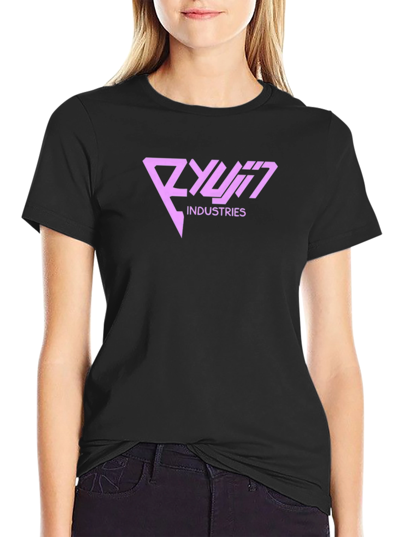 Ryujin Industries Black Graphic T-Shirt