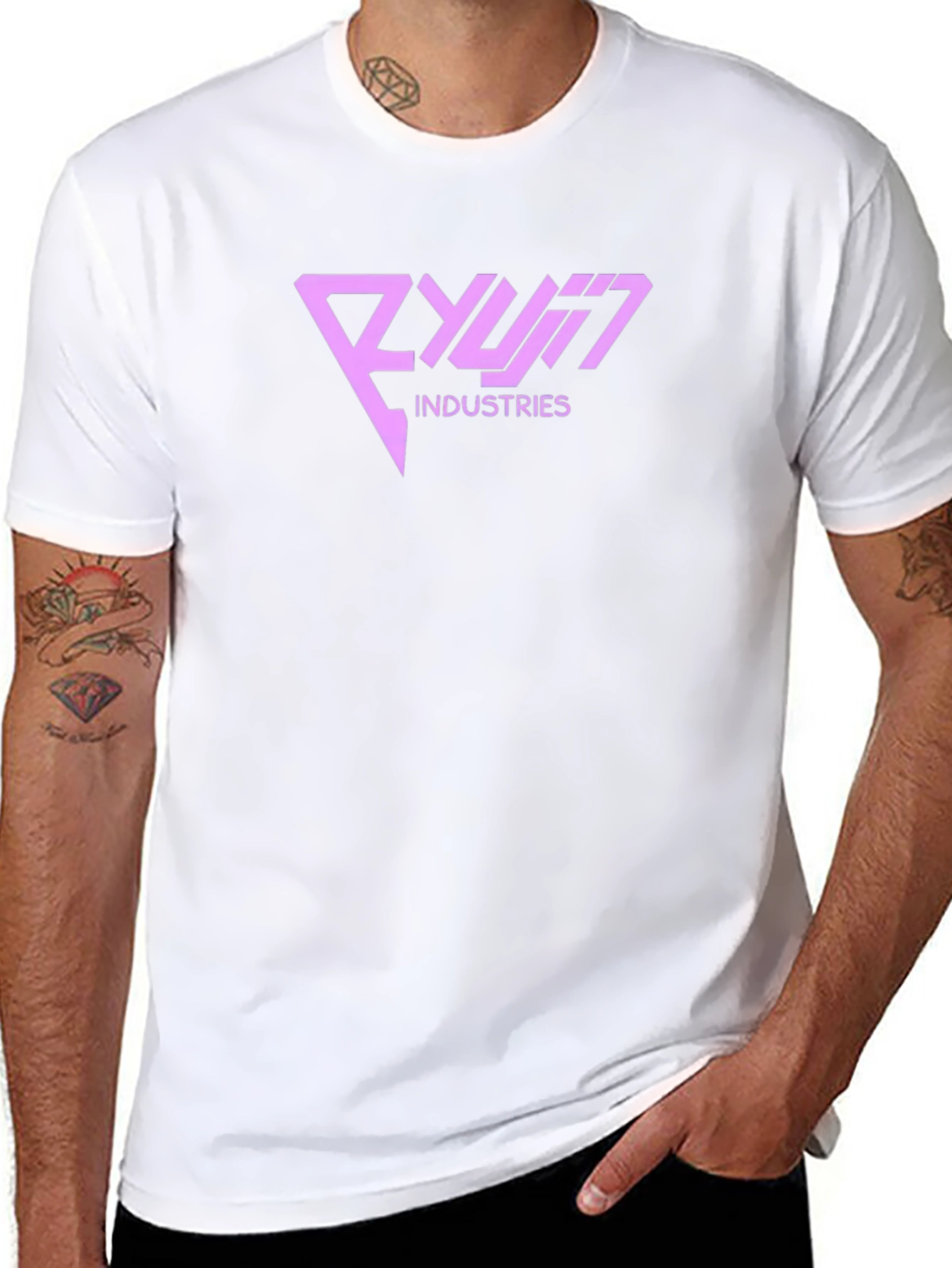 Ryujin Industries Black Graphic T-Shirt