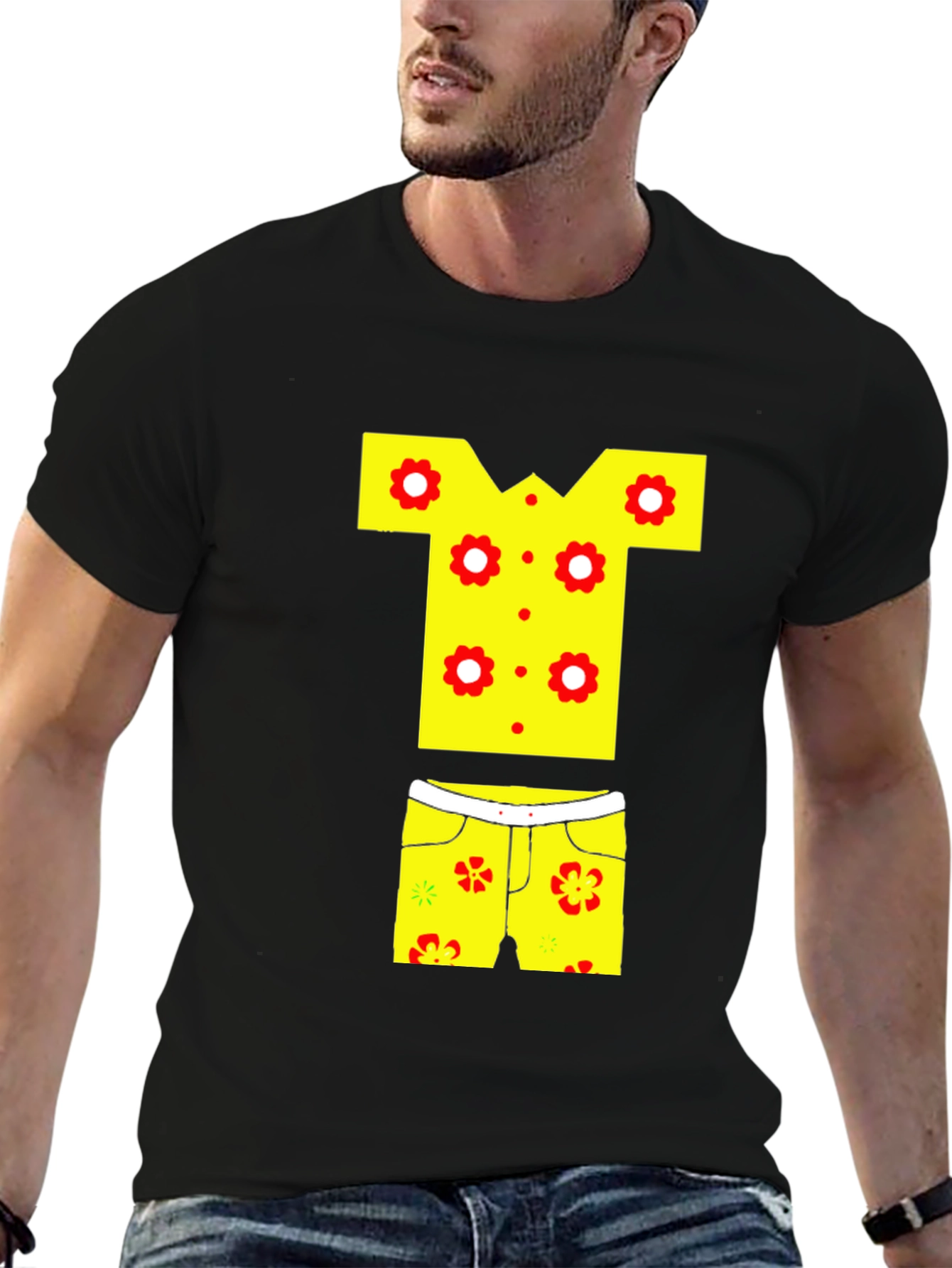Hawaiian Shirt & Shorts T-Shirt