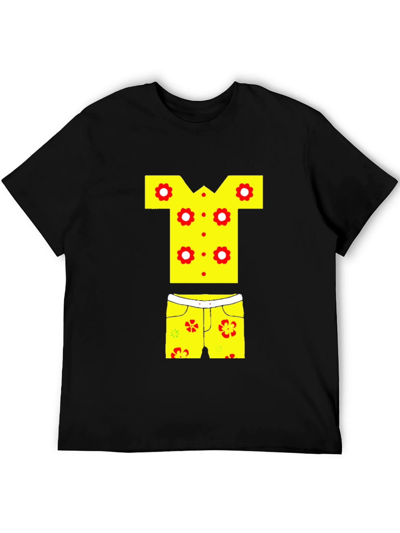 Hawaiian Shirt & Shorts T-Shirt