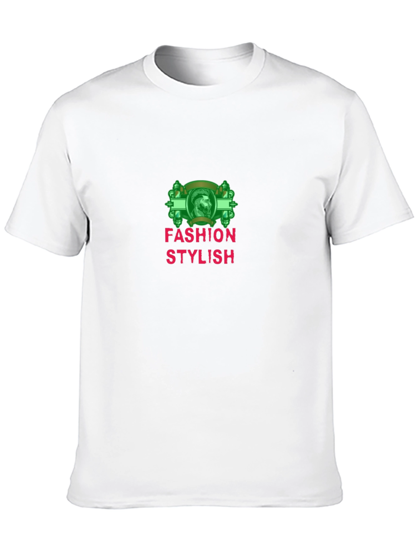 Stylish Black T-Shirt with Fashion Graphic
