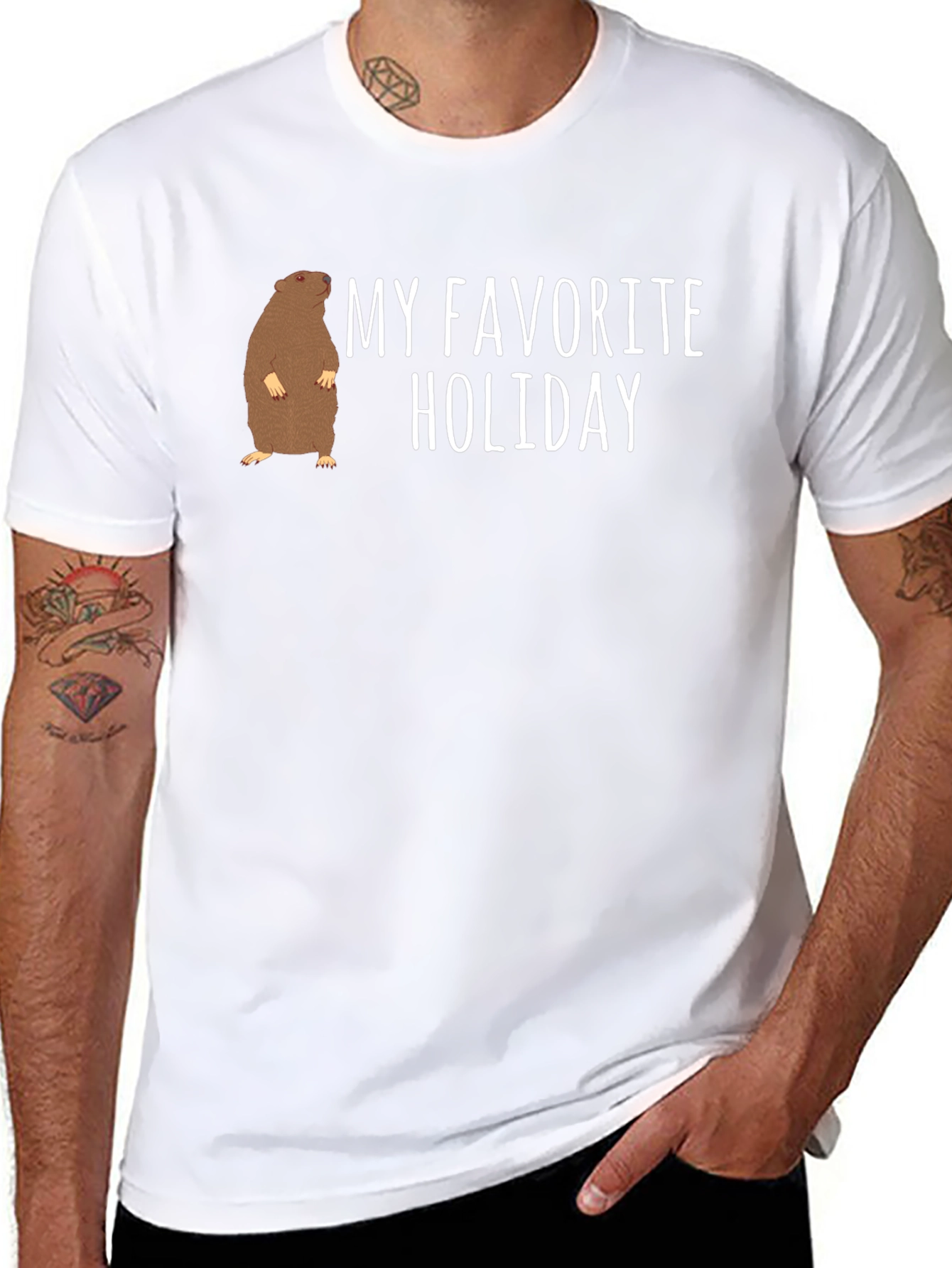 Groundhog Day T-Shirt - My Favorite Holiday Tee