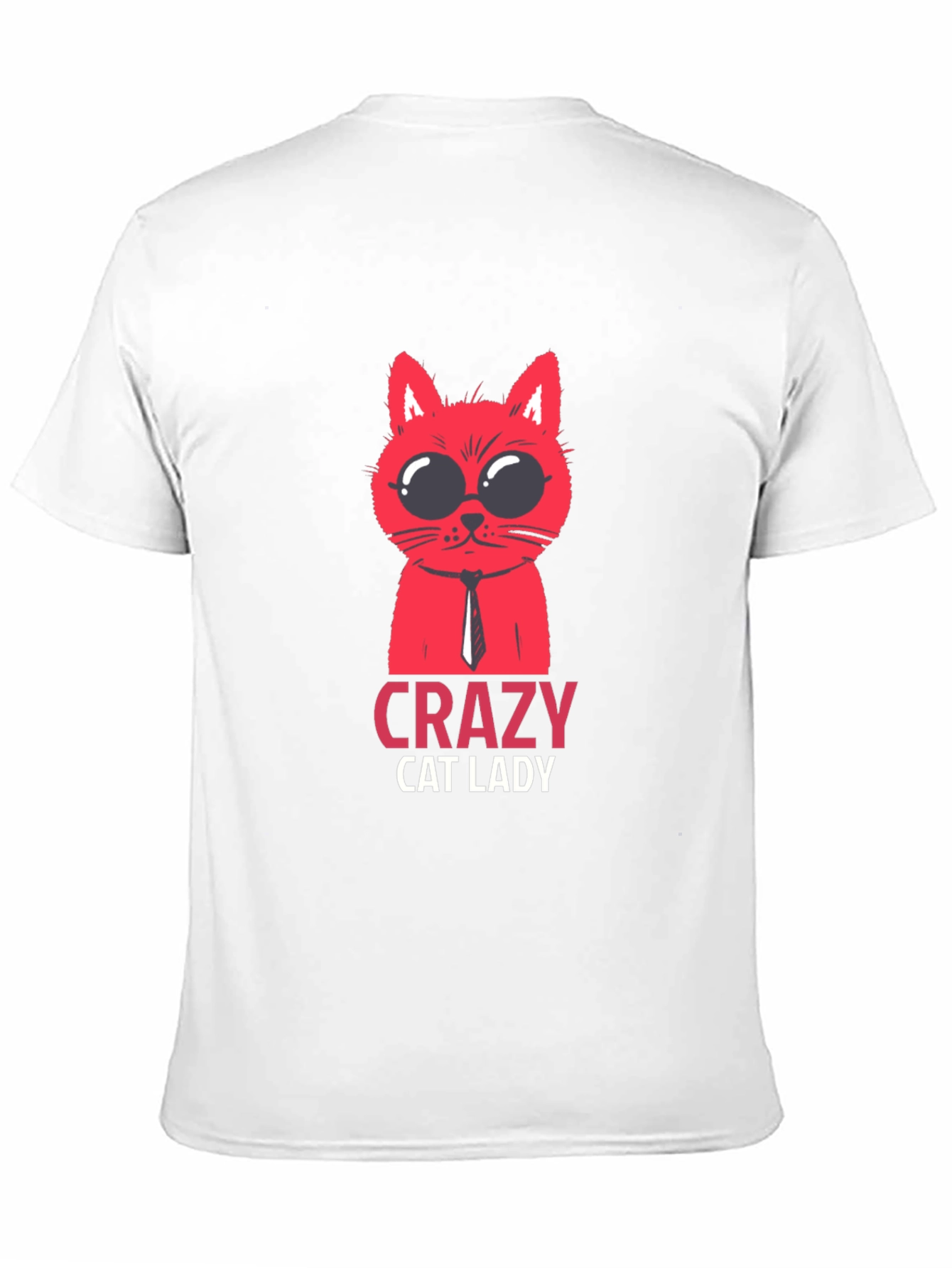 Crazy Cat Lady T-Shirt - Fun Novelty Tee